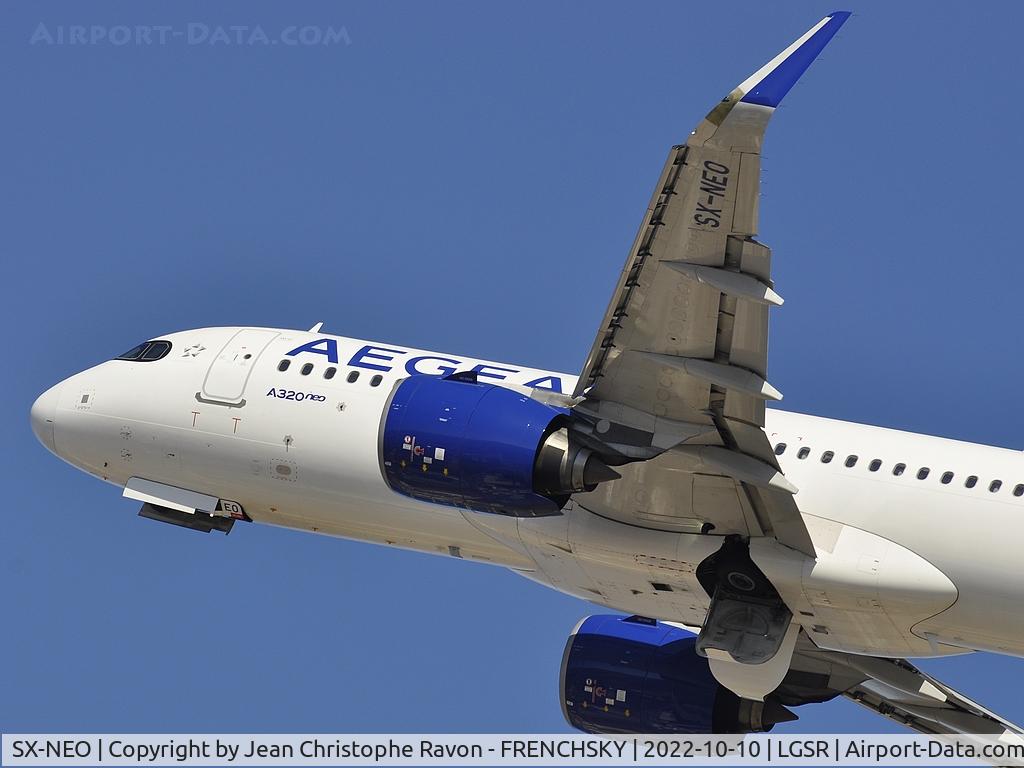 SX-NEO, 2019 Airbus A320-271N C/N 9400, AEGEAN A3367/AEE367 take off to Athénes