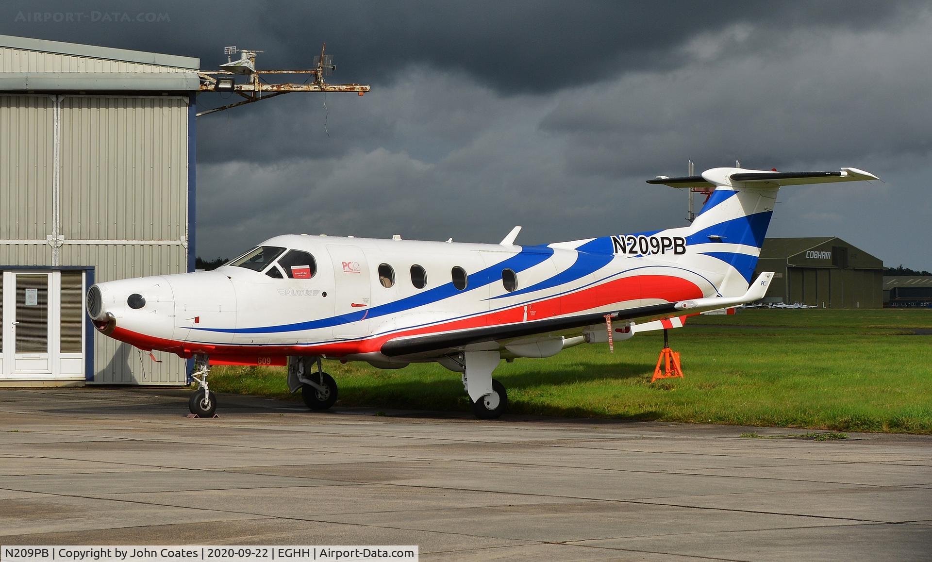 N209PB, 2005 Pilatus PC-12/45 C/N 609, At BAS