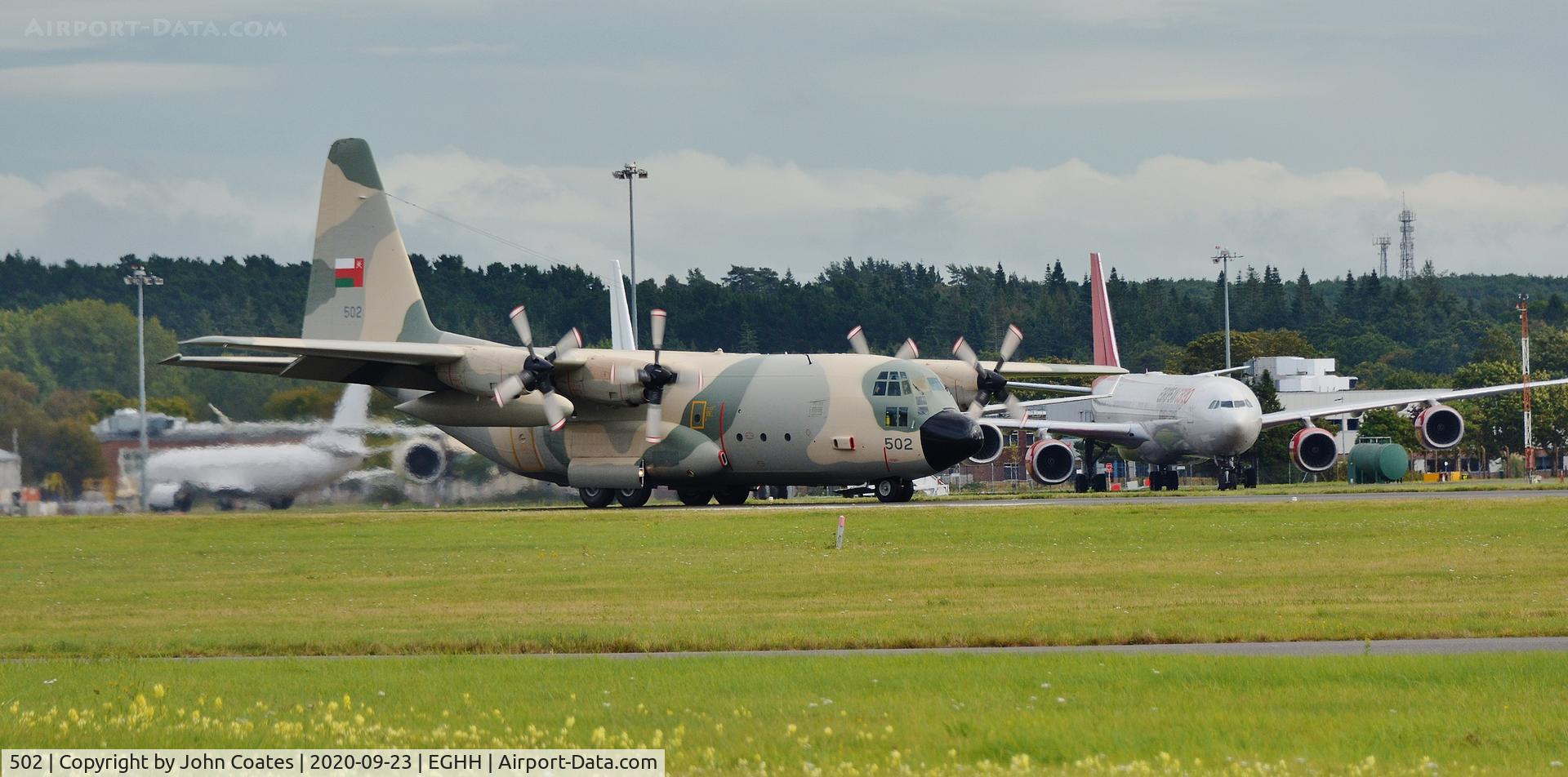 502, 1981 Lockheed C-130H Hercules C/N 4916, Arriving on 26