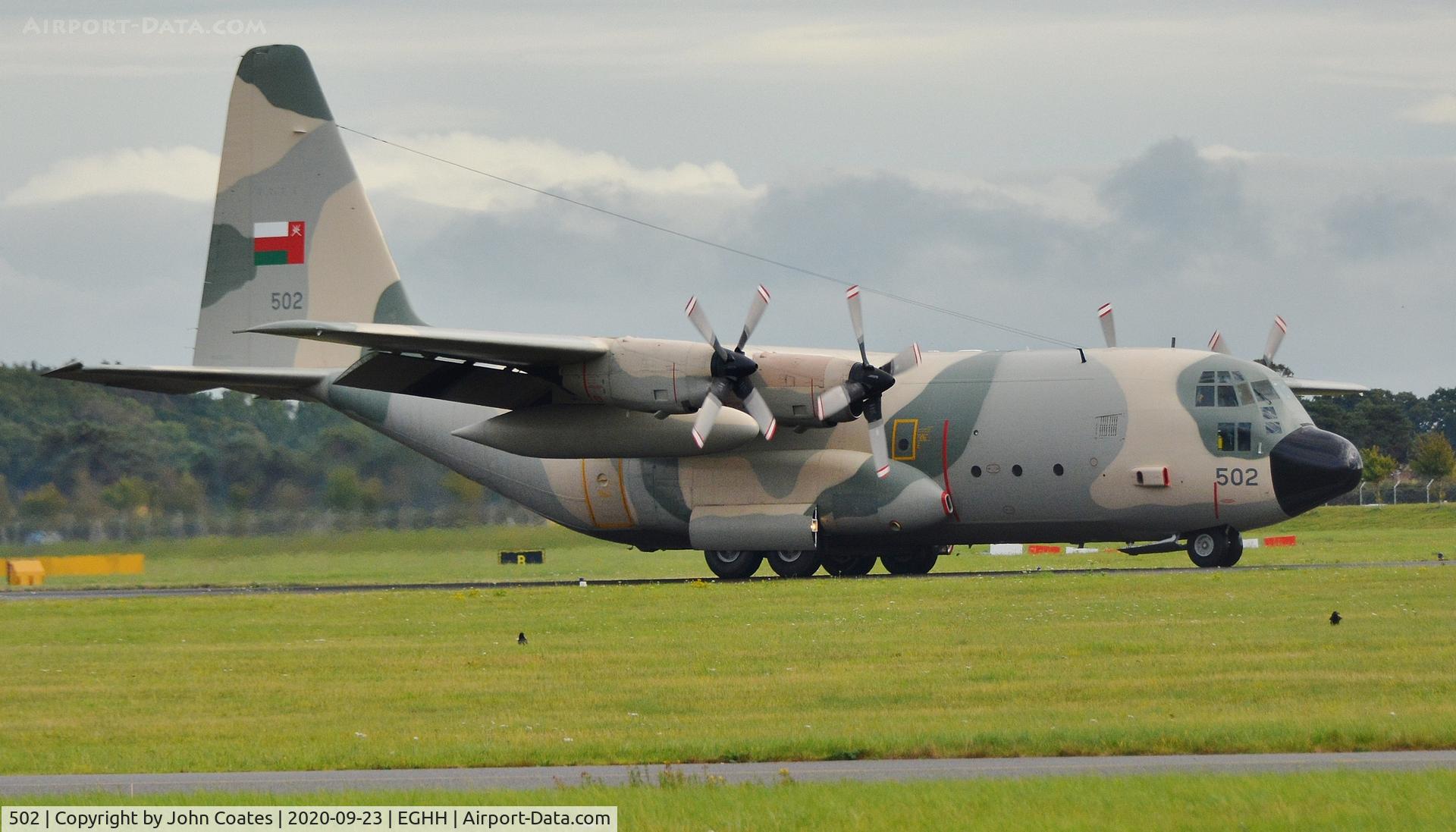 502, 1981 Lockheed C-130H Hercules C/N 4916, Arriving on 26