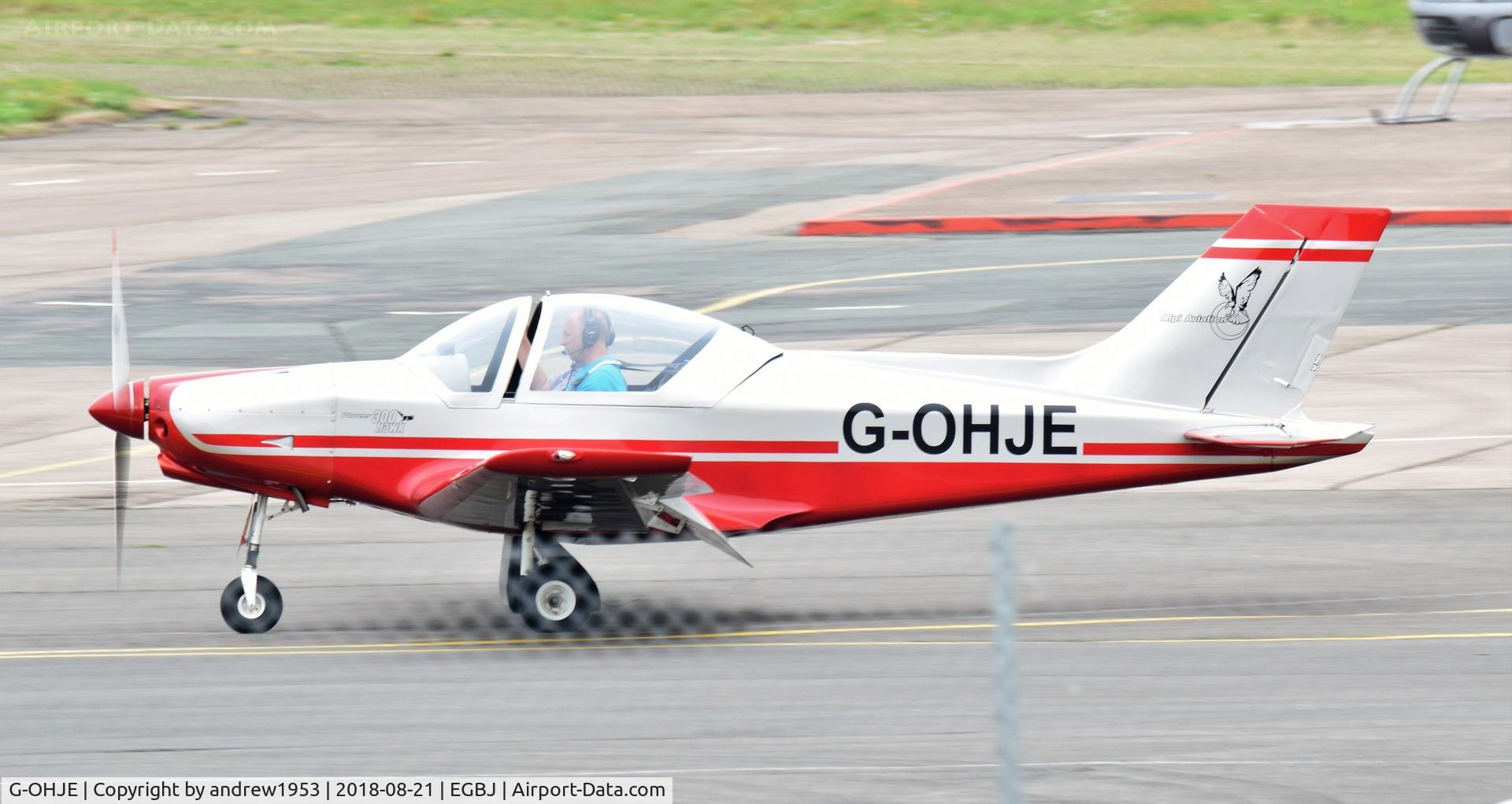 G-OHJE, 2010 Alpi Aviation Pioneer 300 Hawk C/N LAA 330A-14853, G-OHJE at Gloucestershire Airport.