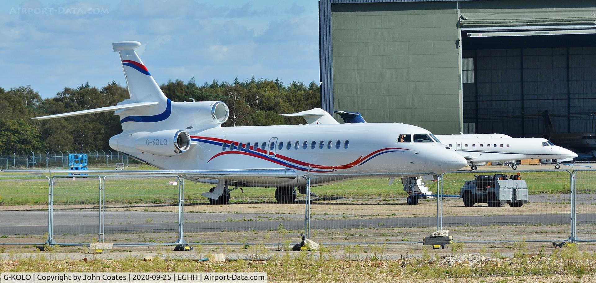 G-KOLO, 2020 Dassault Falcon 8X C/N 470, At Jetworks