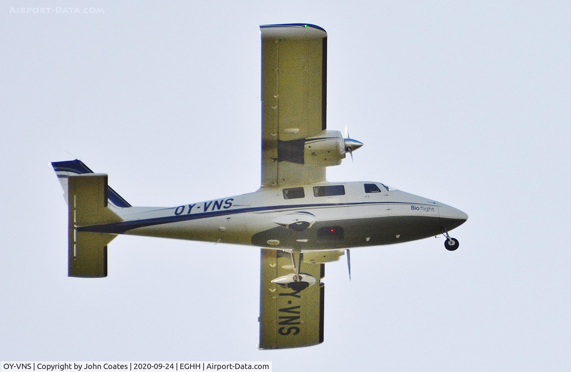 OY-VNS, 2020 Vulcanair P-68C C/N 511/C, Departing