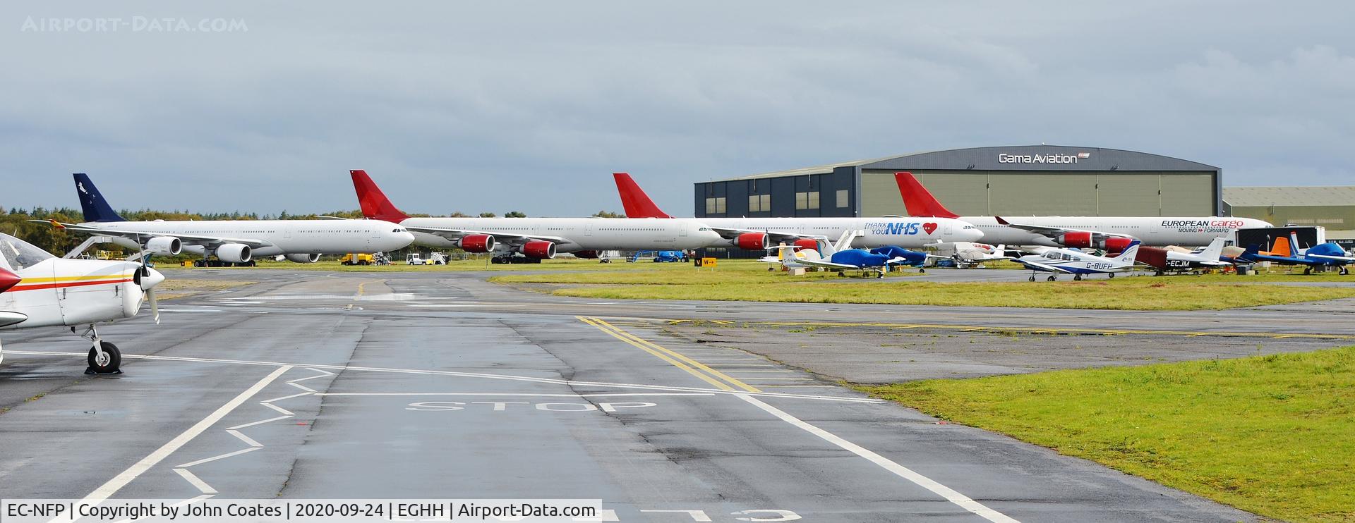 EC-NFP, 2008 Airbus A340-642X C/N 933, Just joined the fleet at European Cargo