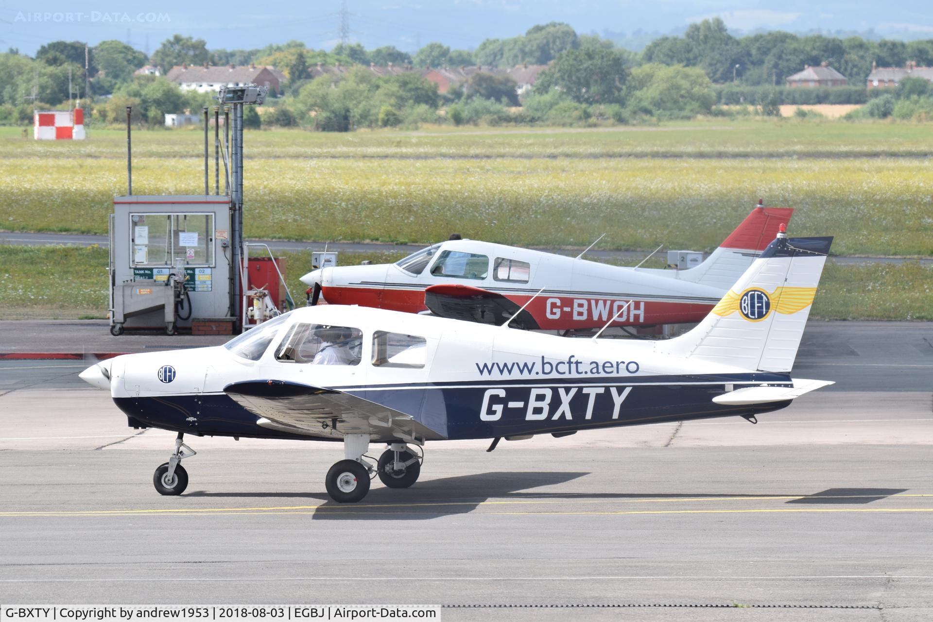 G-BXTY, 1989 Piper PA-28-161 Cadet C/N 2841179, G-BXTY at Gloucestershire Airport.