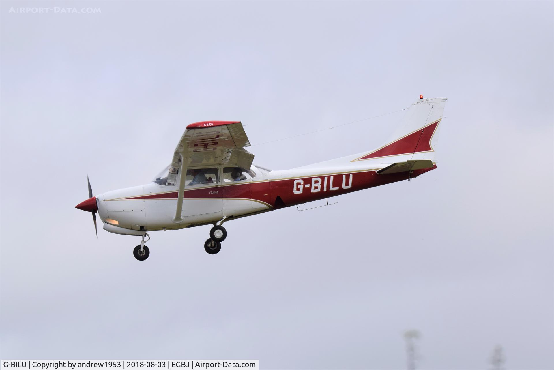 G-BILU, 1980 Cessna 172RG Cutlass RG C/N 172RG-0564, G-BILU at Gloucestershire Airport.