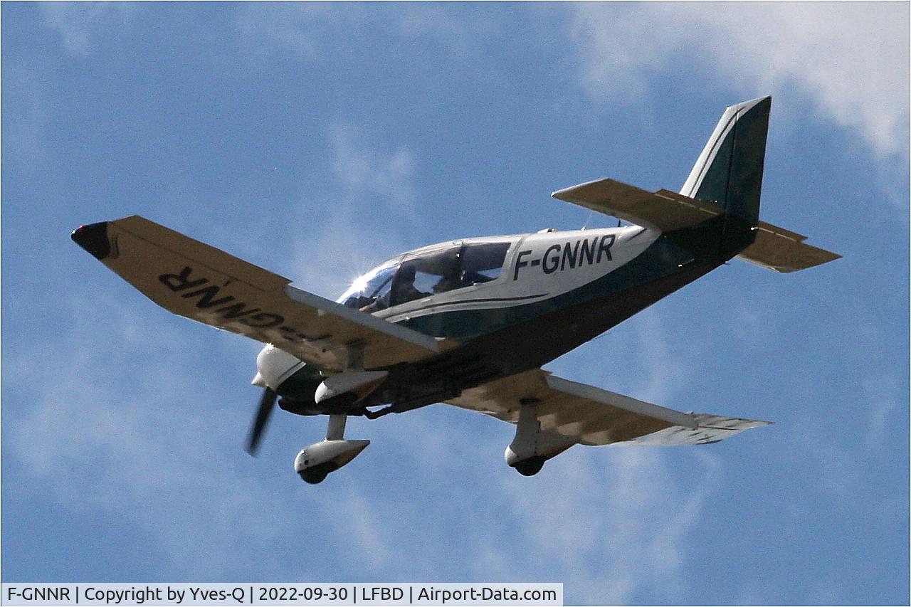 F-GNNR, Robin DR-400-180 Regent C/N 2260, Robin DR-400-180 Regent, On final rwy 23, Bordeaux Mérignac airport (LFBD-BOD)