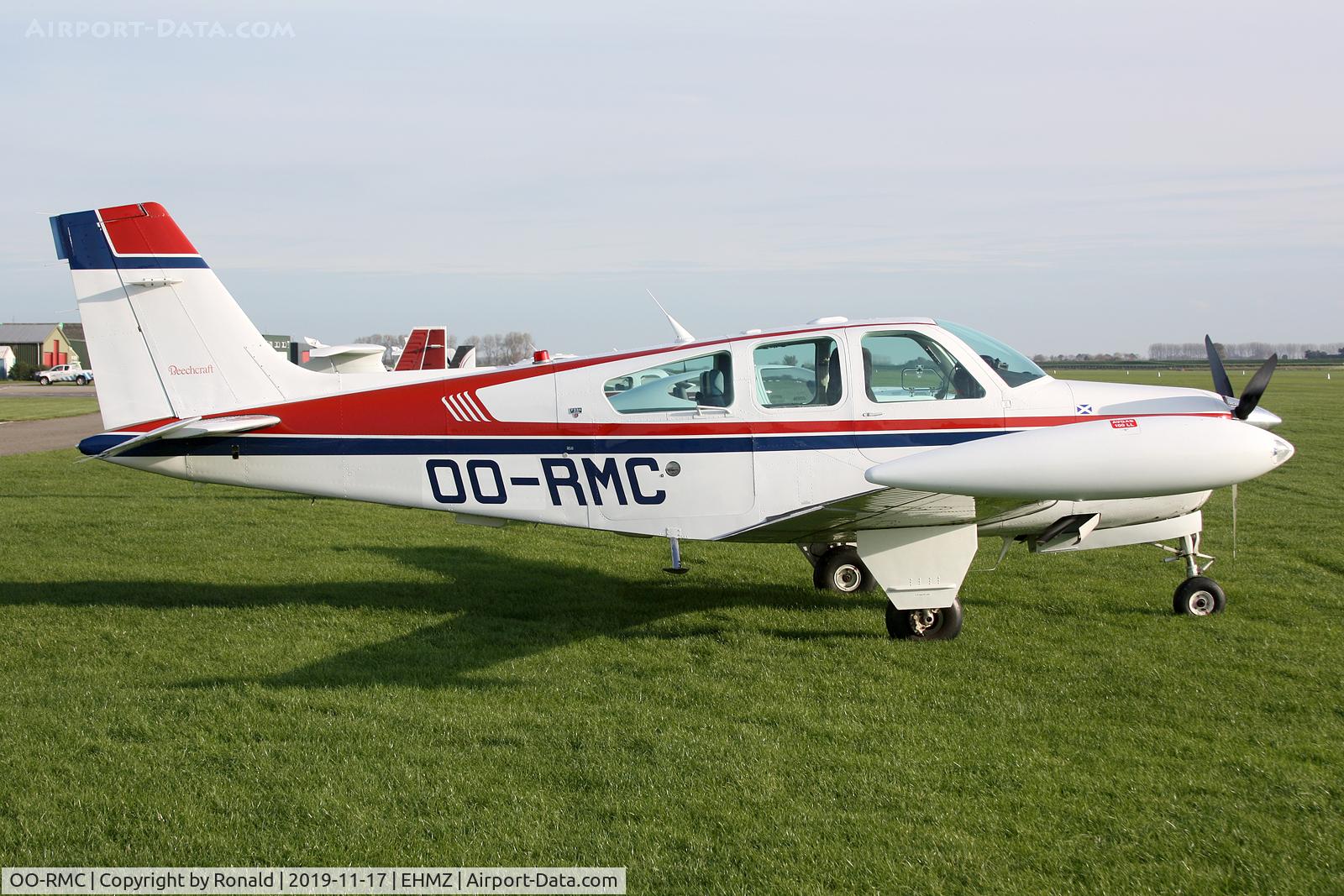 OO-RMC, 1991 Beech F33A Bonanza Bonanza C/N CE-1598, at ehmz