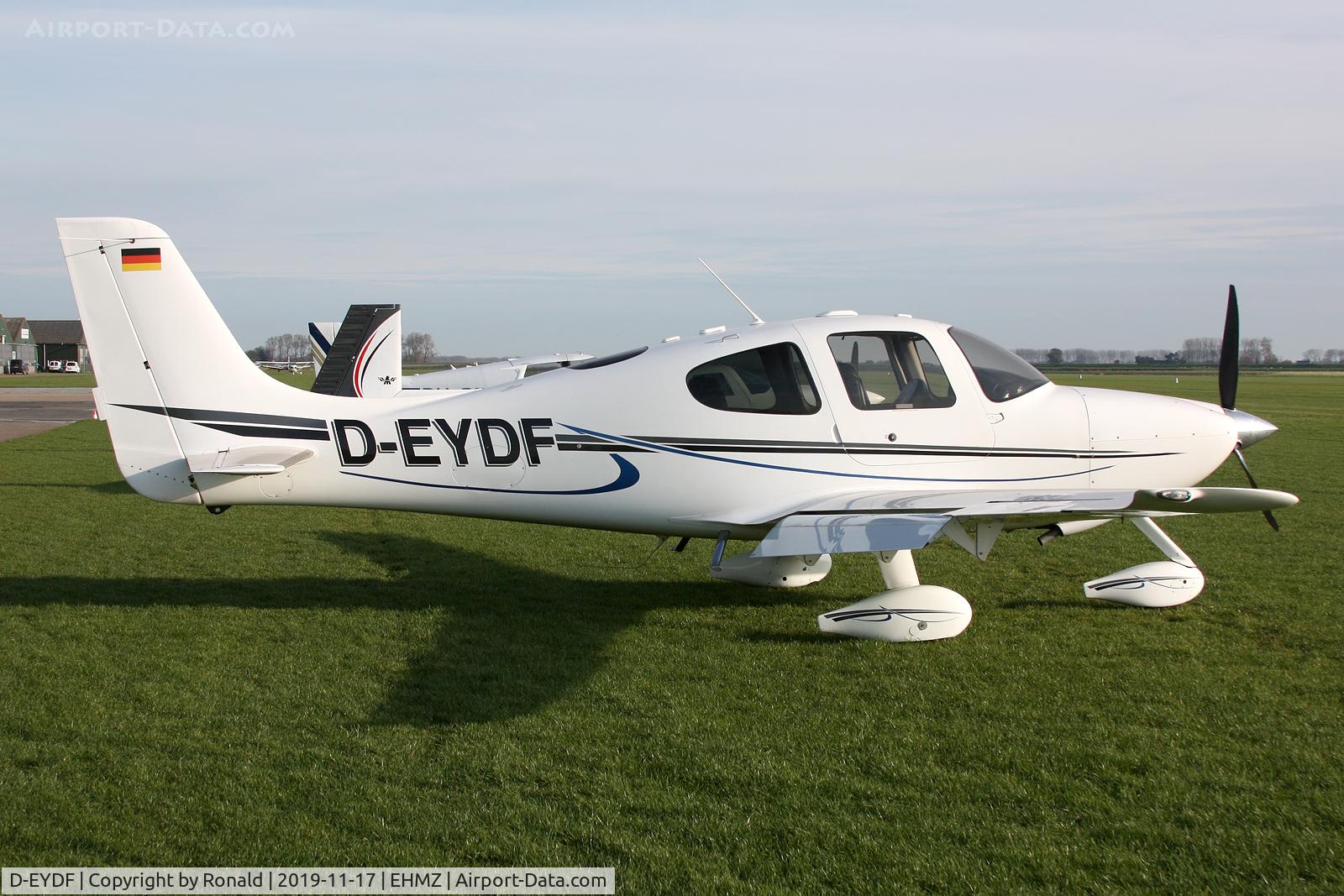 D-EYDF, Cirrus SR22 G3 GTS C/N 1545, at ehmz