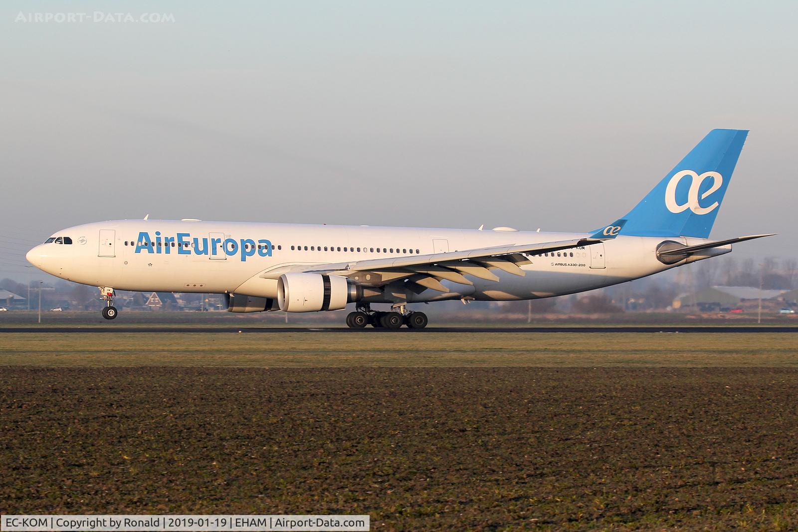EC-KOM, 2008 Airbus A330-202 C/N 931, at spl