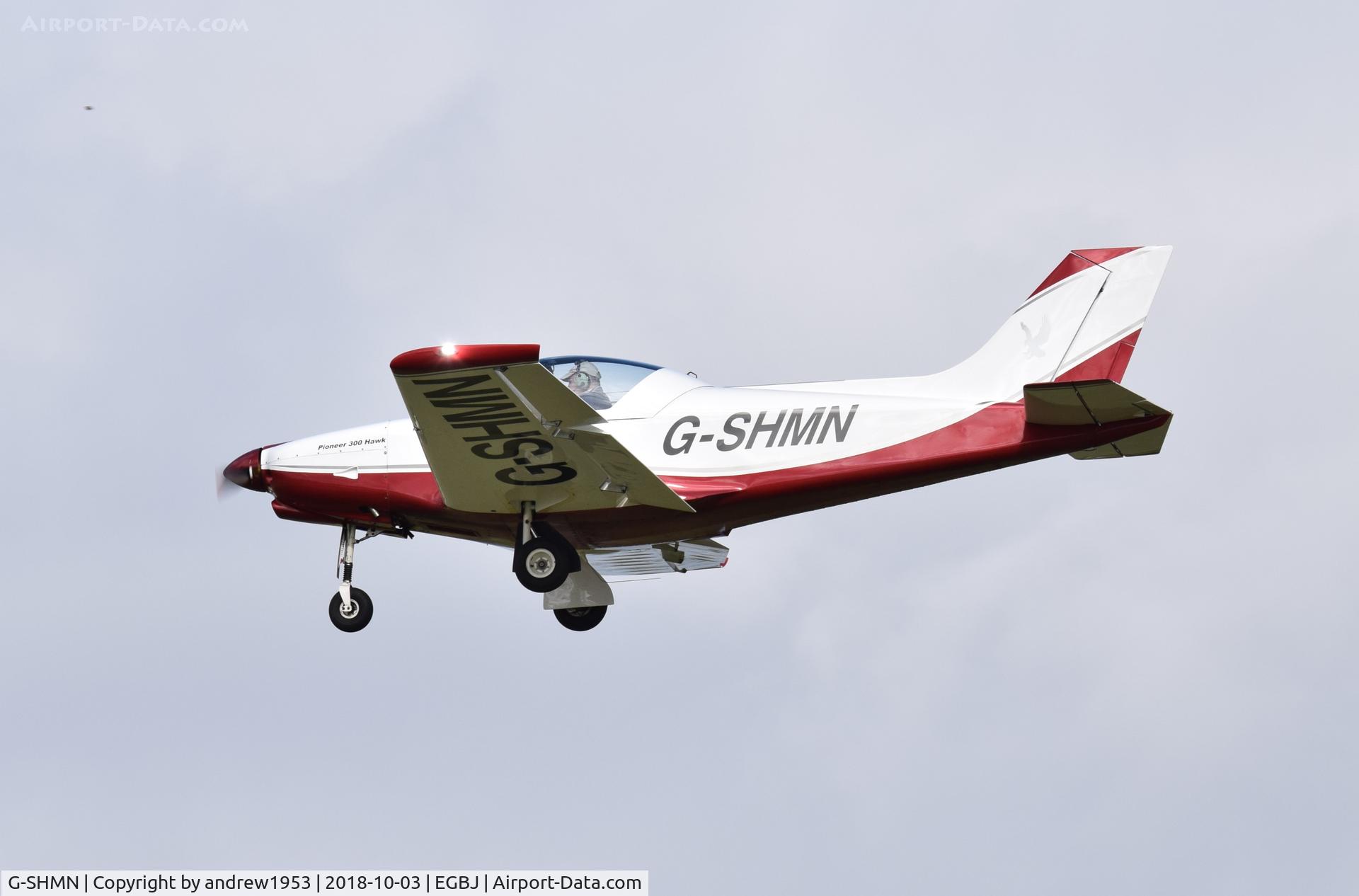 G-SHMN, 2010 Alpi Aviation Pioneer 300 Hawk C/N LAA 330A-14965, G-SHMN at Gloucestershire Airport.