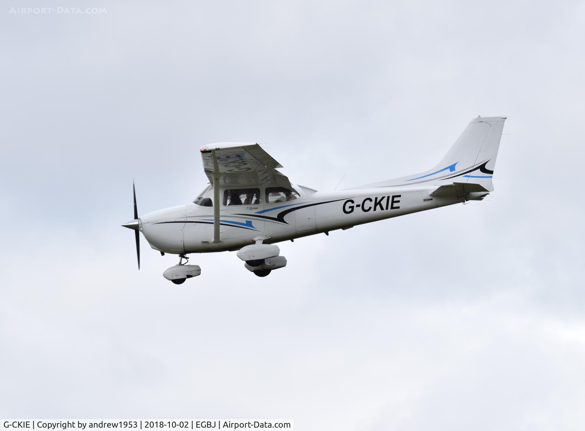 G-CKIE, 2011 Cessna 172S C/N 172S11118, G-CKIE at Gloucestershire Airport.