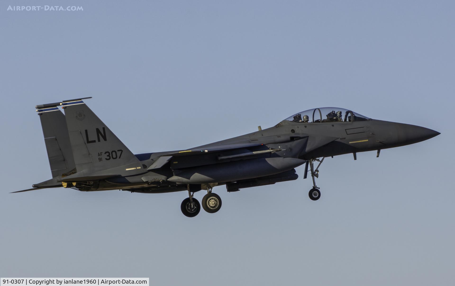 91-0307, 1991 McDonnell Douglas F-15E Strike Eagle C/N 1214, TLP Albacete 2019