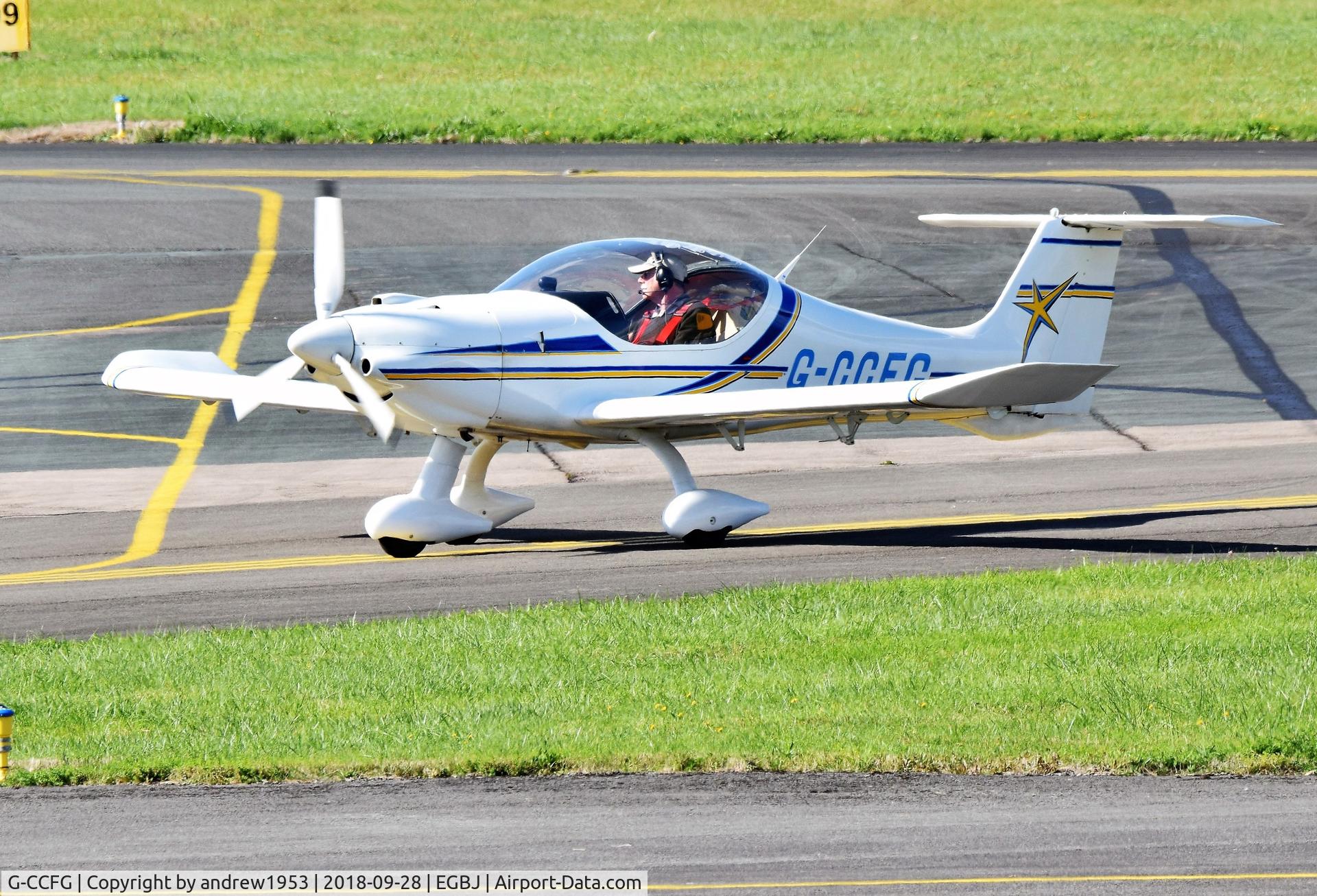 G-CCFG, 2003 Dyn'Aero MCR-01 Banbi C/N PFA 301A-14047, G-CCFG at Gloucestershire Airport.