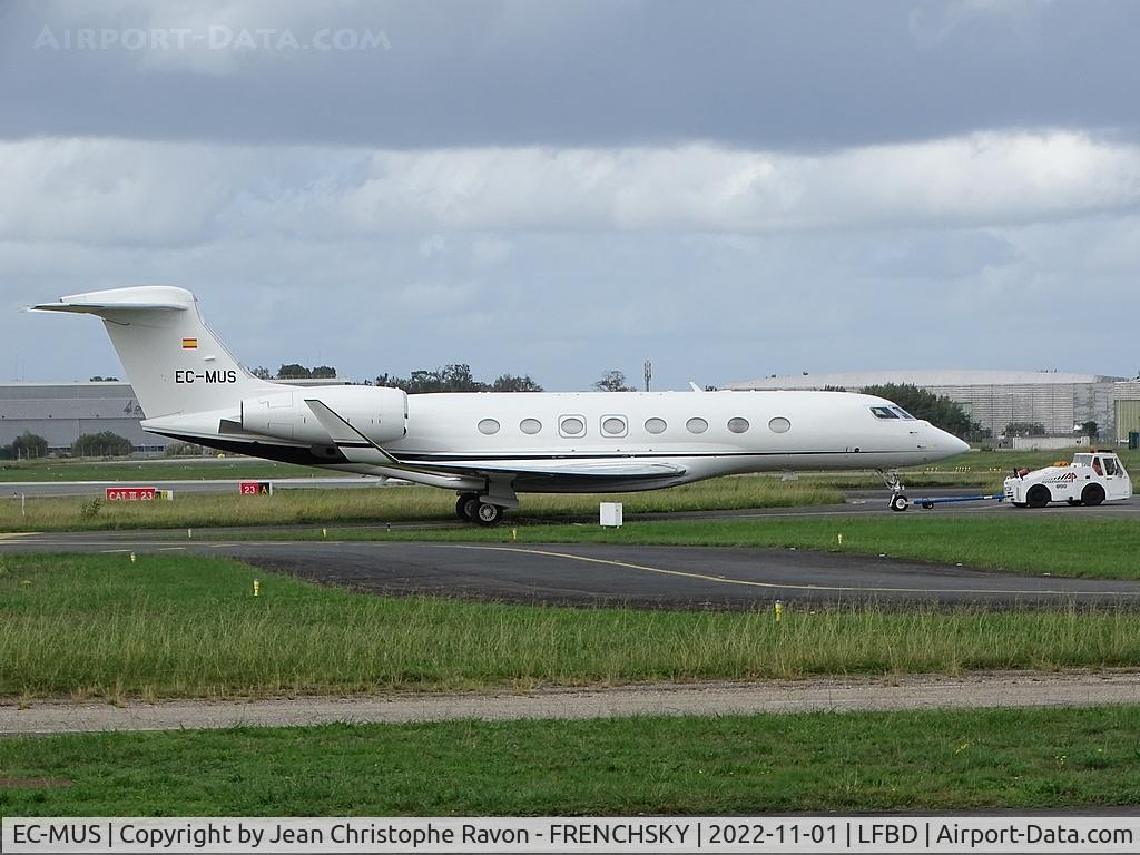 EC-MUS, 2018 Gulfstream Aerospace GVI (G650) C/N 6297, Gestair Executive Jet