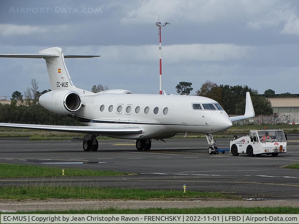 EC-MUS, 2018 Gulfstream Aerospace GVI (G650) C/N 6297, Gestair Executive Jet