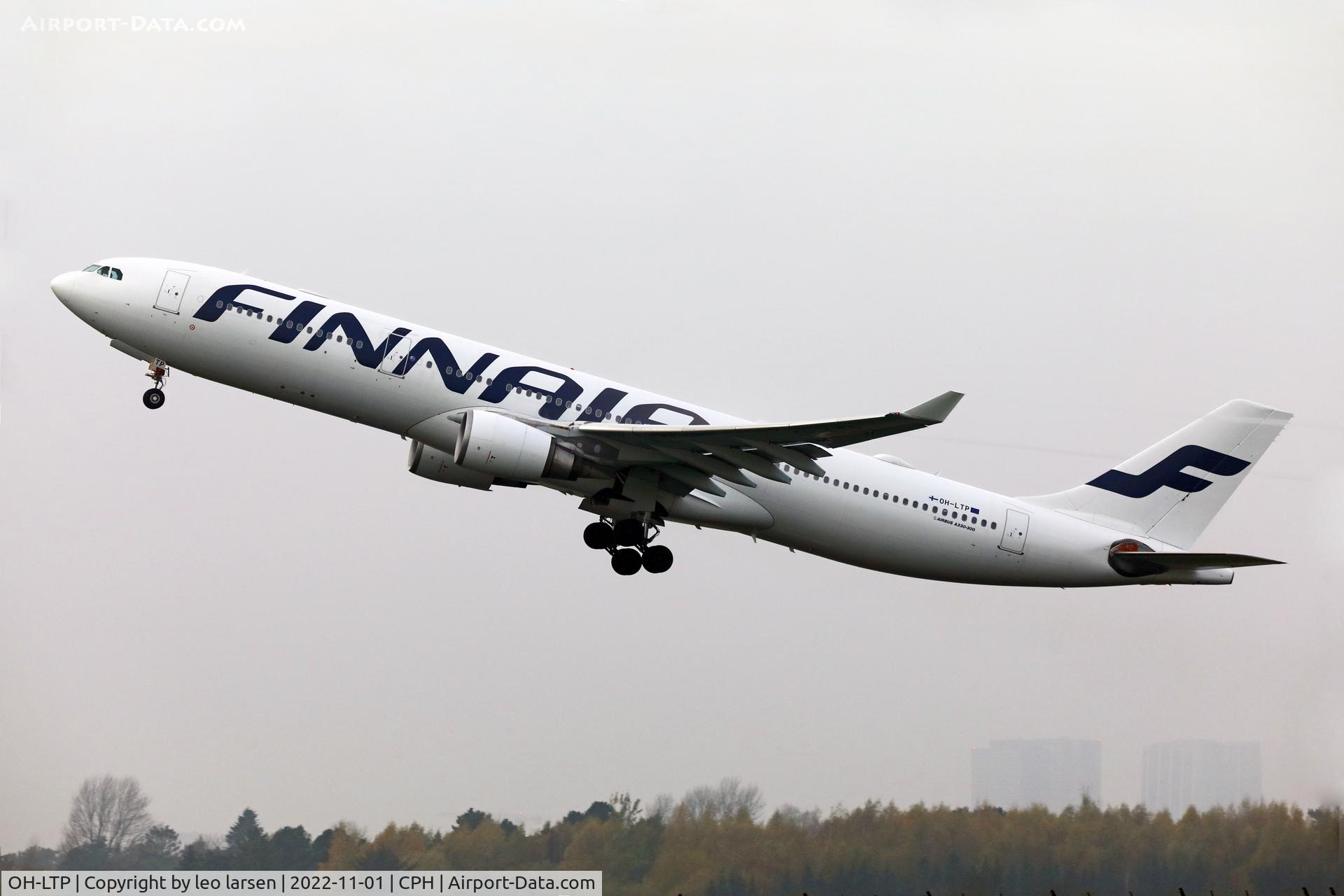 OH-LTP, 2009 Airbus A330-302X C/N 1023, Copenhagen 1.11.2022