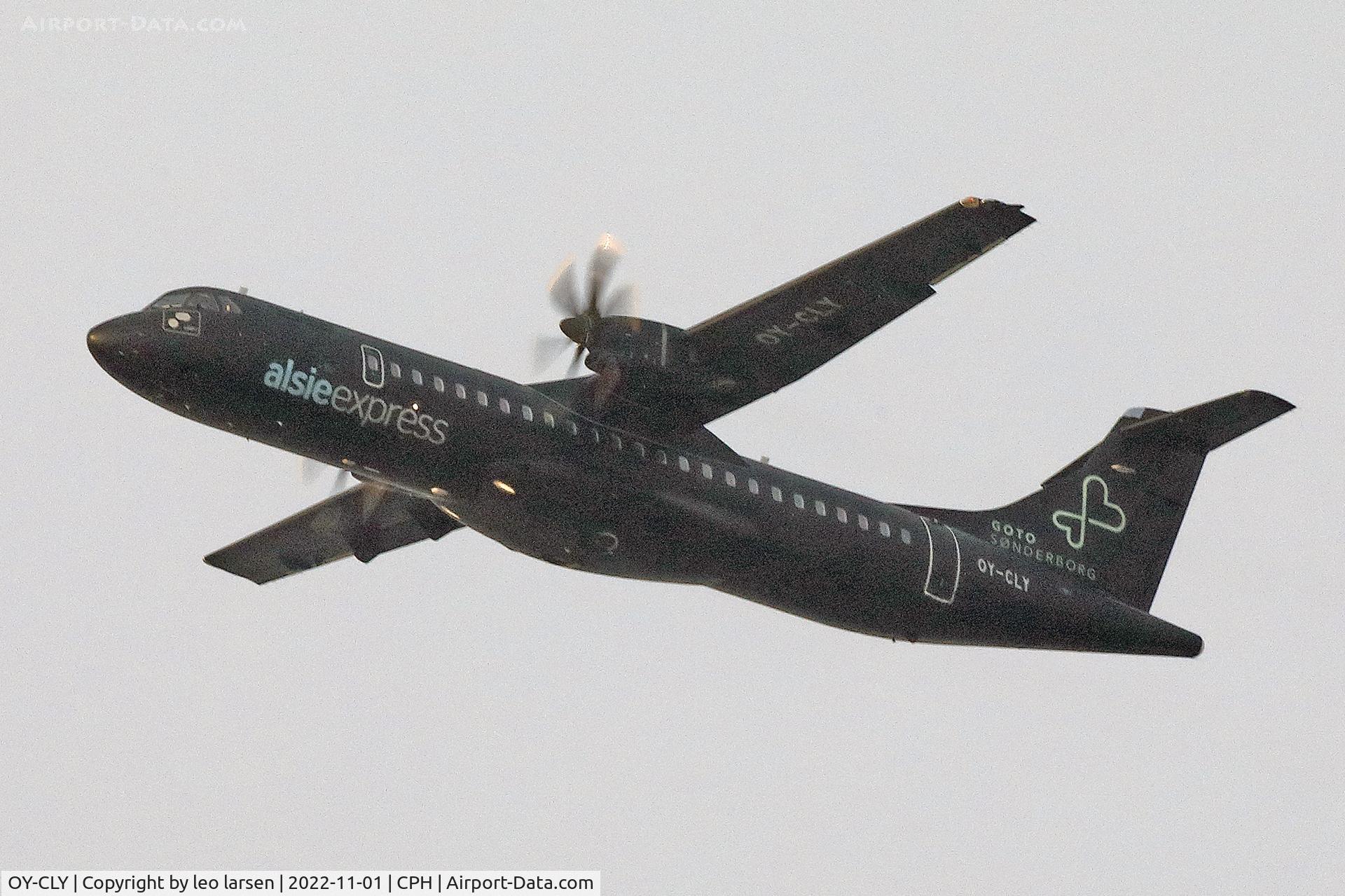 OY-CLY, 2008 ATR 72-212A C/N 799, Copenhagen 1.11.2022