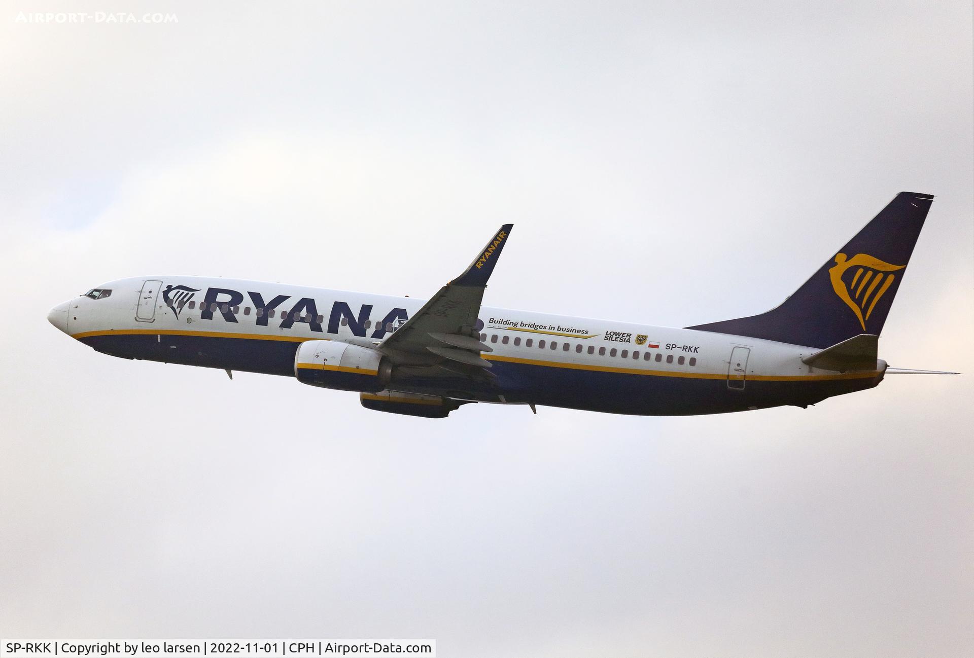 SP-RKK, 2017 Boeing 737-8AS C/N 44785, Copenhagen 1.11.2022.