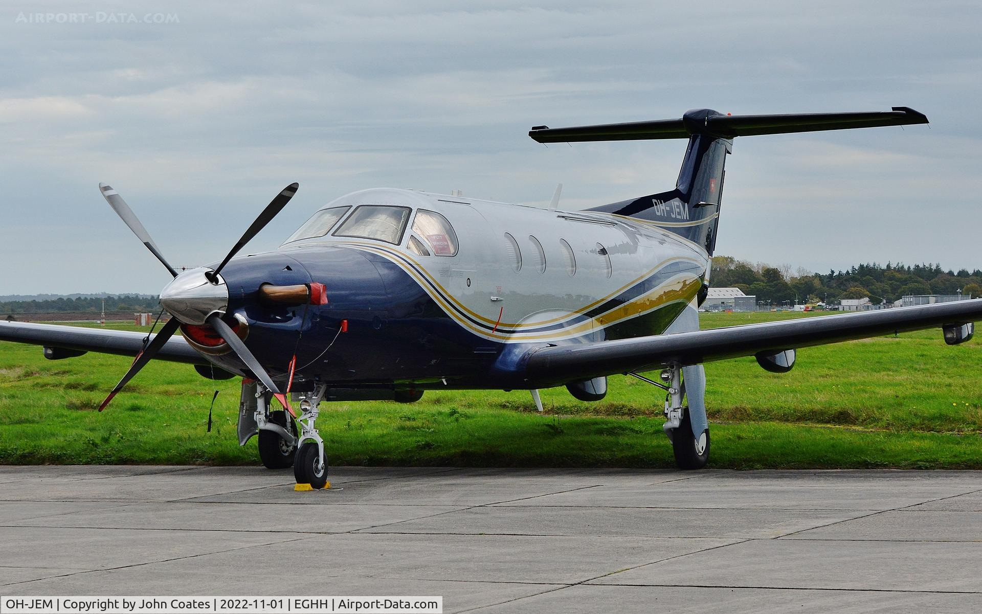 OH-JEM, 2008 Pilatus PC-12/47E C/N 1093, At BAS