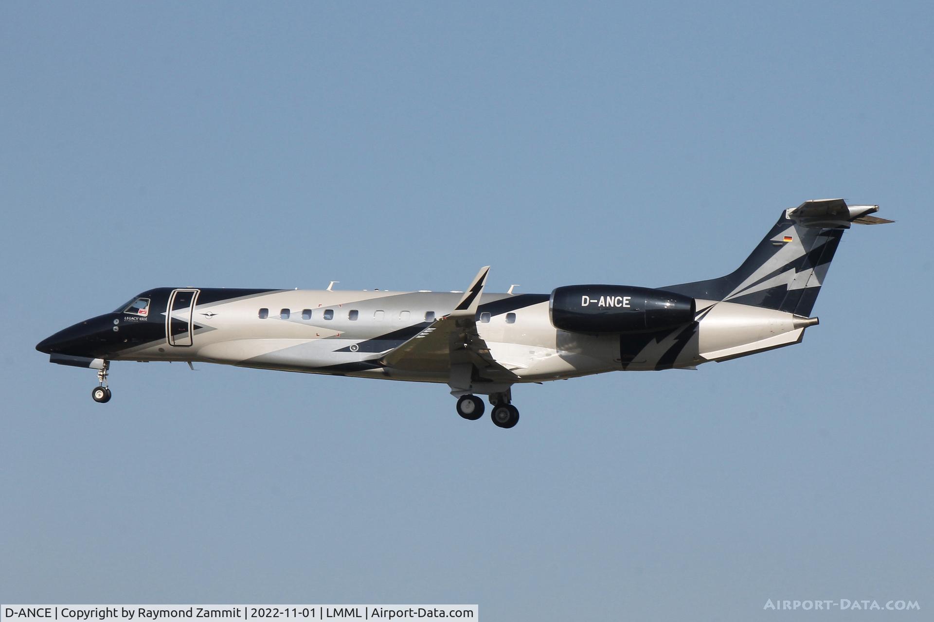 D-ANCE, 2019 Embraer EMB-135BJ Legacy 650 C/N 1240, Embraer ERJ-135BJ Legacy 650 D-ANCE Air Hamburg