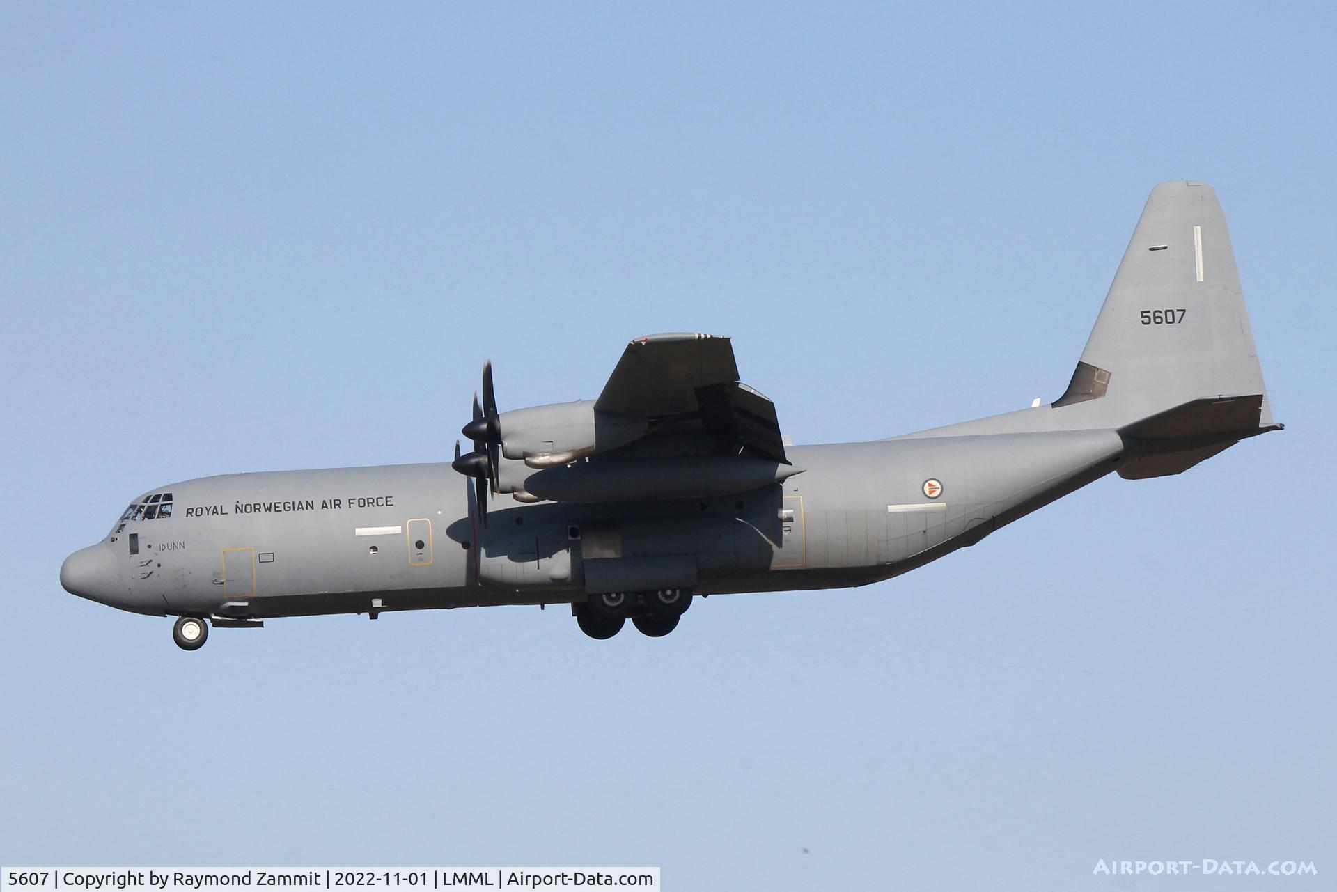 5607, 2009 Lockheed Martin C-130J-30 Super Hercules C/N 382-5607, Lockheed Martin C-130J Hercules 5607 Royal Norwegian Air Force