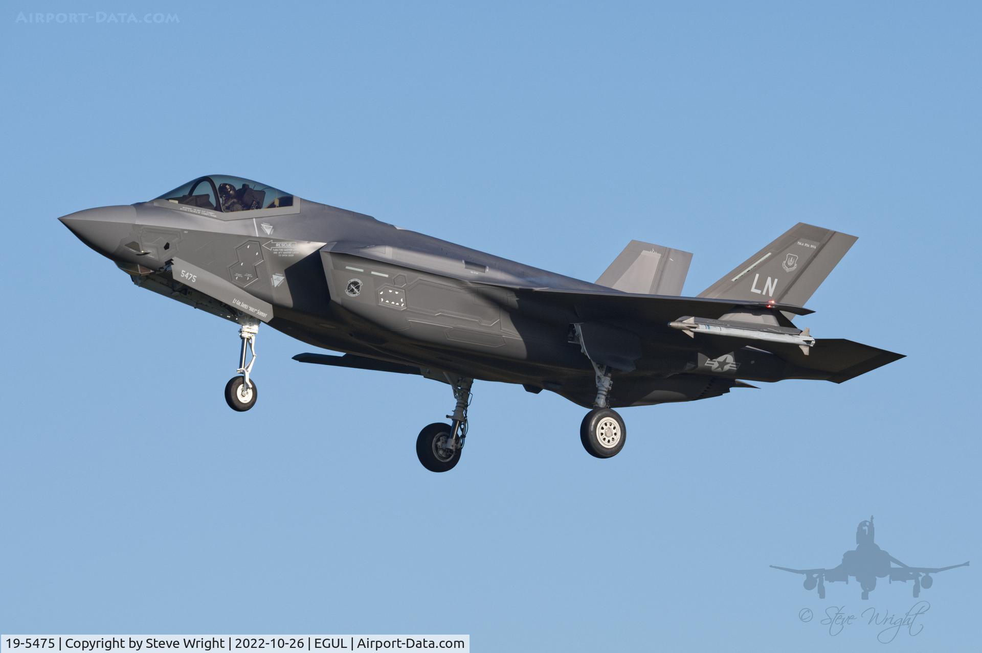 19-5475, 2021 Lockheed Martin F-35A Lightning II C/N AF-303, RAF Lakenheath UK