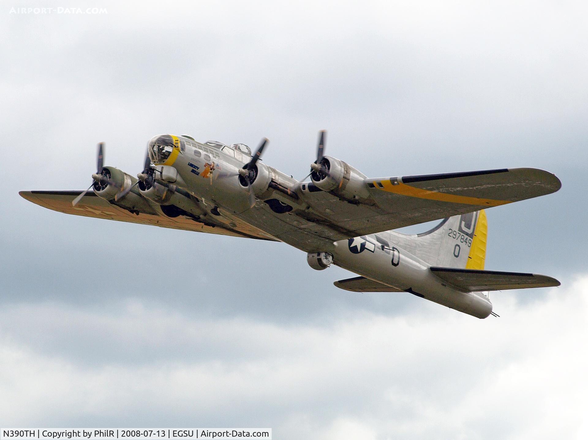 N390TH, 1944 Boeing B-17G Flying Fortress C/N Not found 44-85734, 42-97849 (44-85734, N390TH) 1944 Boeing B-17G Flying Fortress 'Liberty Belle'  USAAF Flying Legends Duxford