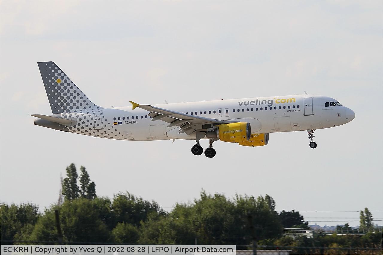 EC-KRH, 2008 Airbus A320-214 C/N 3529, Airbus A320-214, On final rwy 06, Paris-Orly airport (LFPO-ORY)