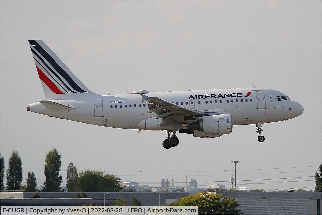F-GUGR, 2007 Airbus A318-111 C/N 3009, Airbus A318-111, On final rwy 06, Paris-Orly airport (LFPO-ORY)