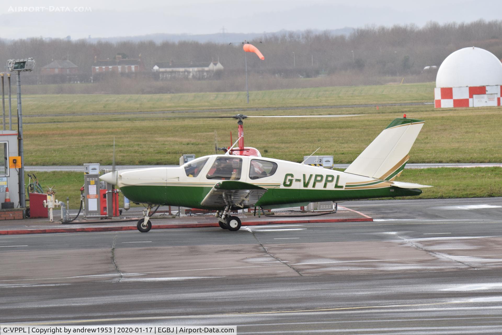 G-VPPL, 1982 Socata TB-20 Trinidad C/N 283, G-VPPL at Gloucestershire Airport.