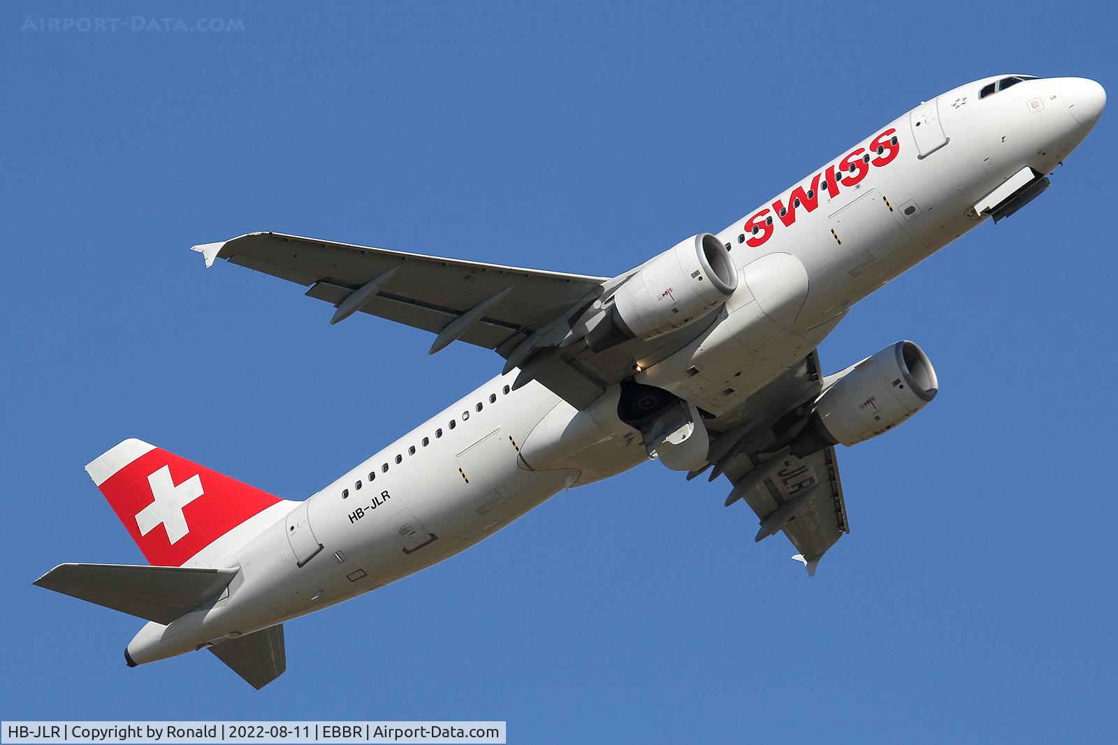 HB-JLR, 2012 Airbus A320-214 C/N 5037, at bru