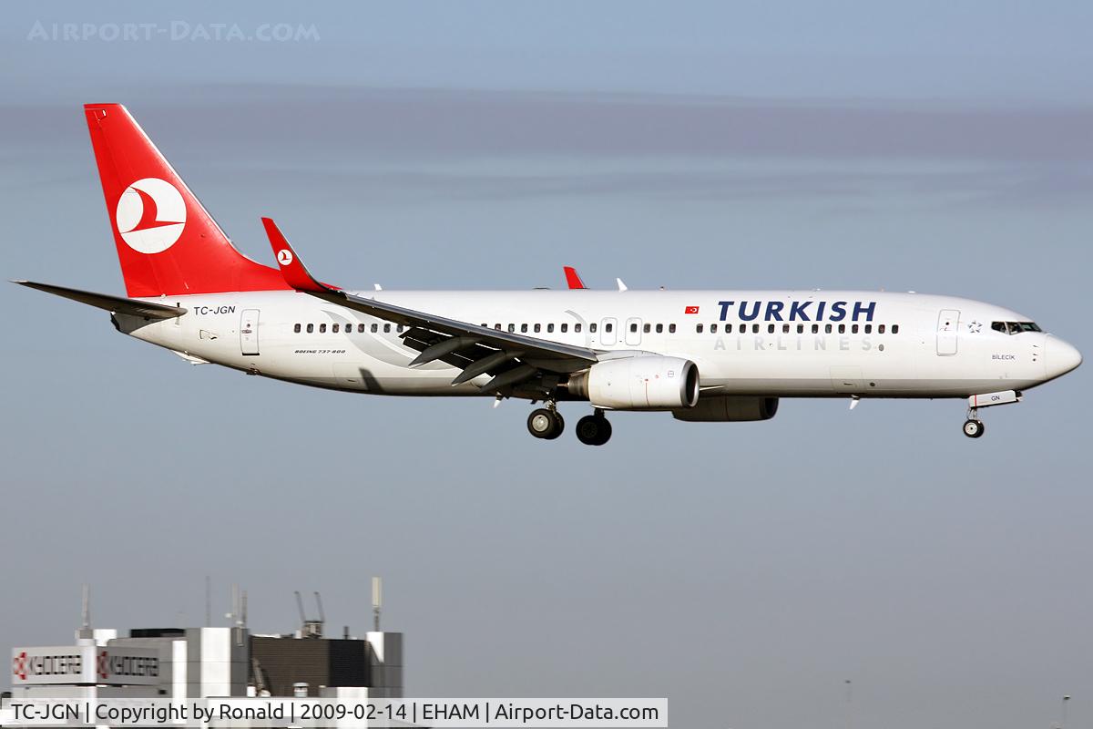 TC-JGN, 2006 Boeing 737-8F2 C/N 34412, at spl