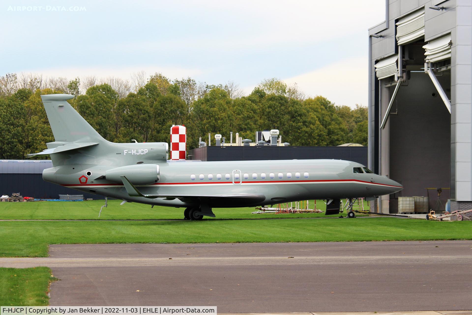 F-HJCP, 2015 Dassault Falcon 7X C/N 261, Just got its new livery of the Indonesian Air Force. Tentara Nasional Indonesia Angkatan Udara (TNI-AU)