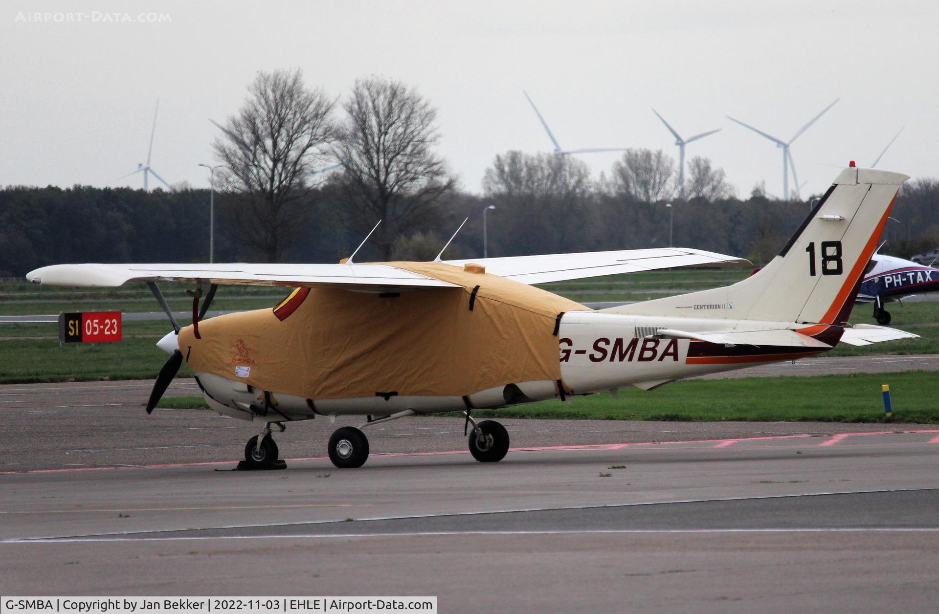 G-SMBA, 1982 Cessna P210N Pressurised Centurion Pressurised Centurion C/N P210-00808, Alias: 