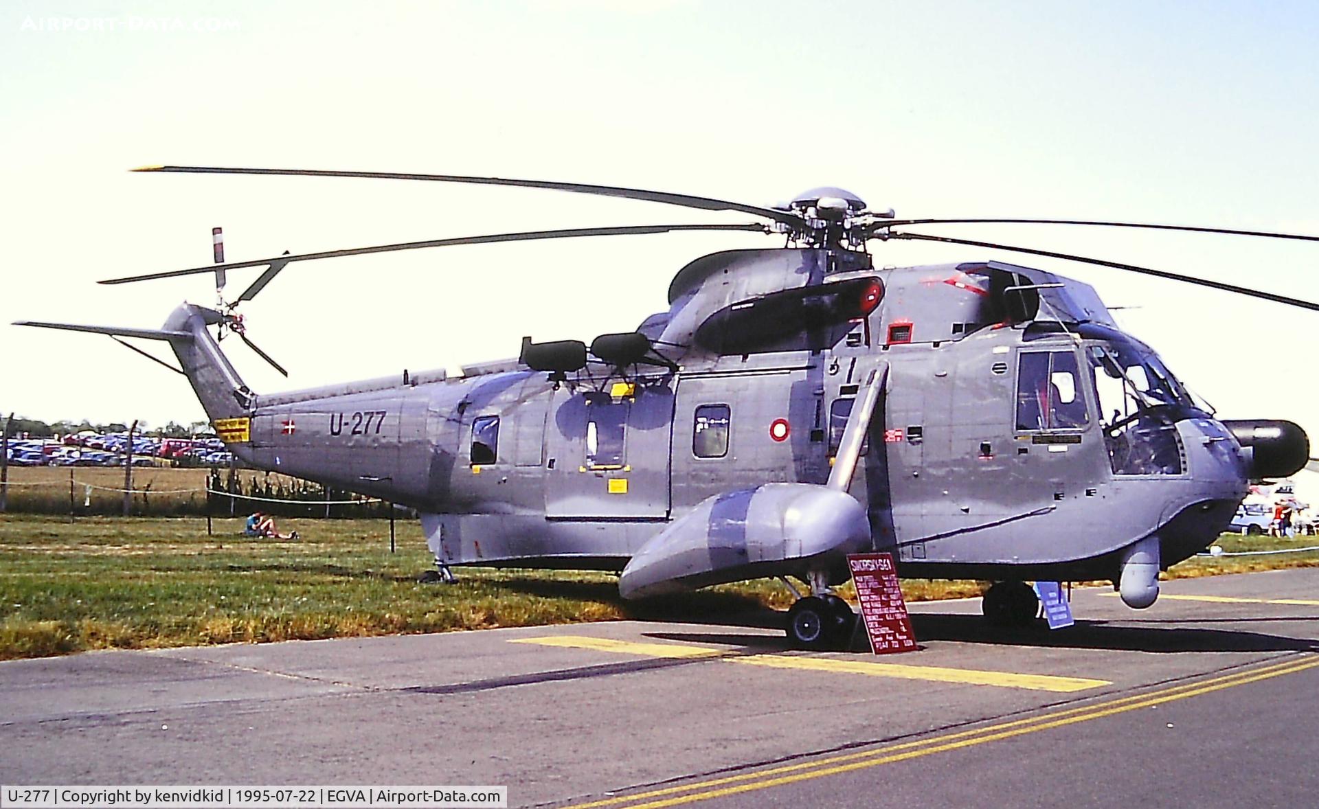 U-277, Sikorsky S-61A C/N 61277, At the 1995 Fairford International Air Tattoo, scanned from slide.