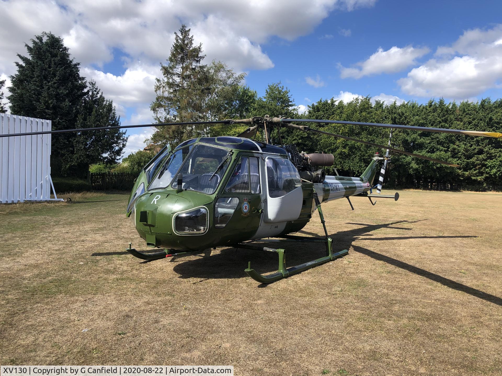 XV130, 1970 Westland Scout AH.1 C/N F9705, XV130 20th August 2022