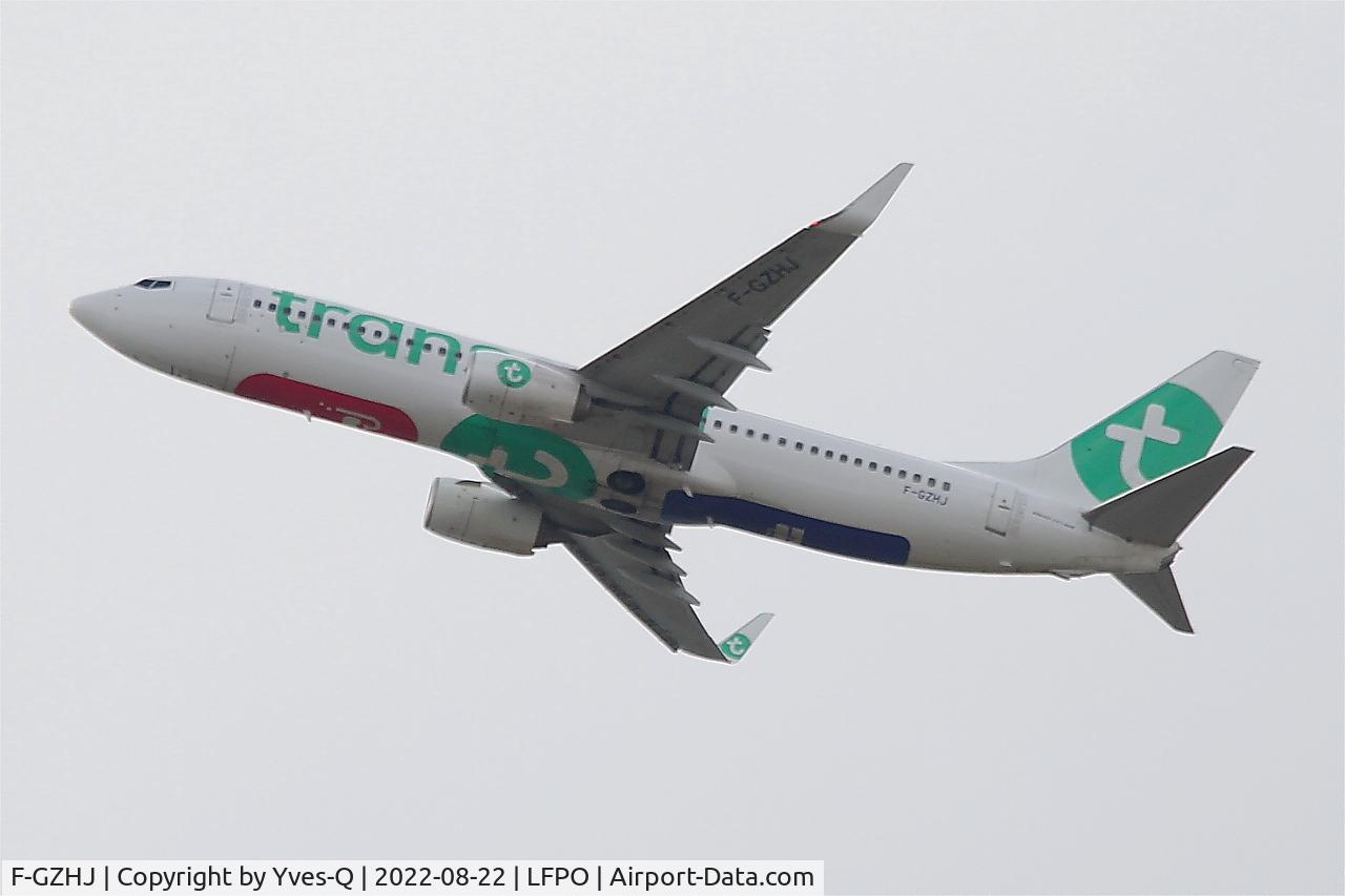 F-GZHJ, 2013 Boeing 737-86J C/N 37778, Boeing 737-86J, Climbing from rwy 24, Paris Orly Airport (LFPO-ORY)