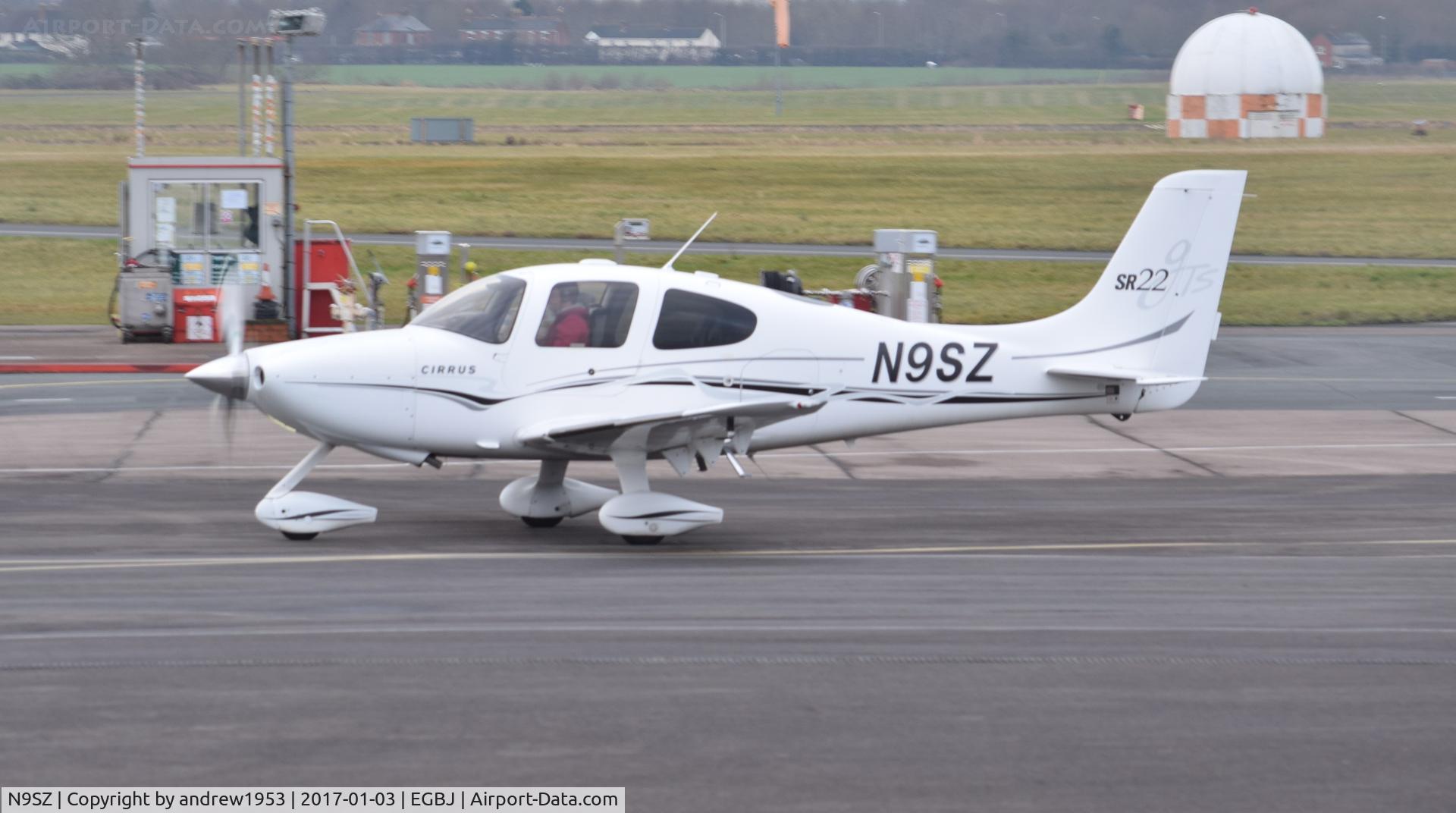N9SZ, 2004 Cirrus SR22 GTS C/N 1232, N9SZ at Gloucestershire Airport.