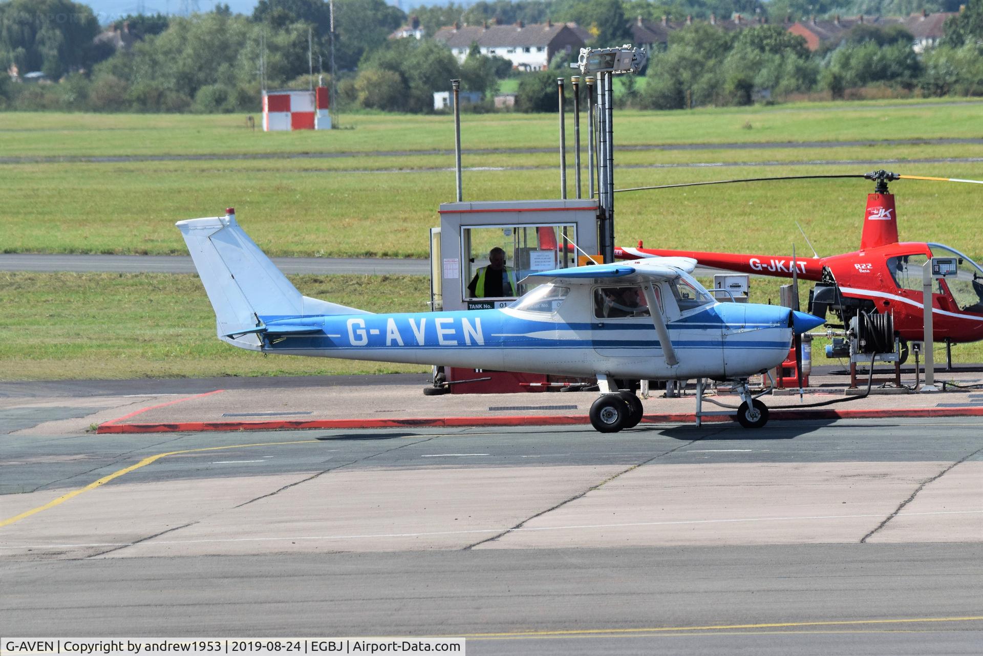 G-AVEN, 1966 Reims F150G C/N 0202, G-AVEN at Gloucestershire Airport.