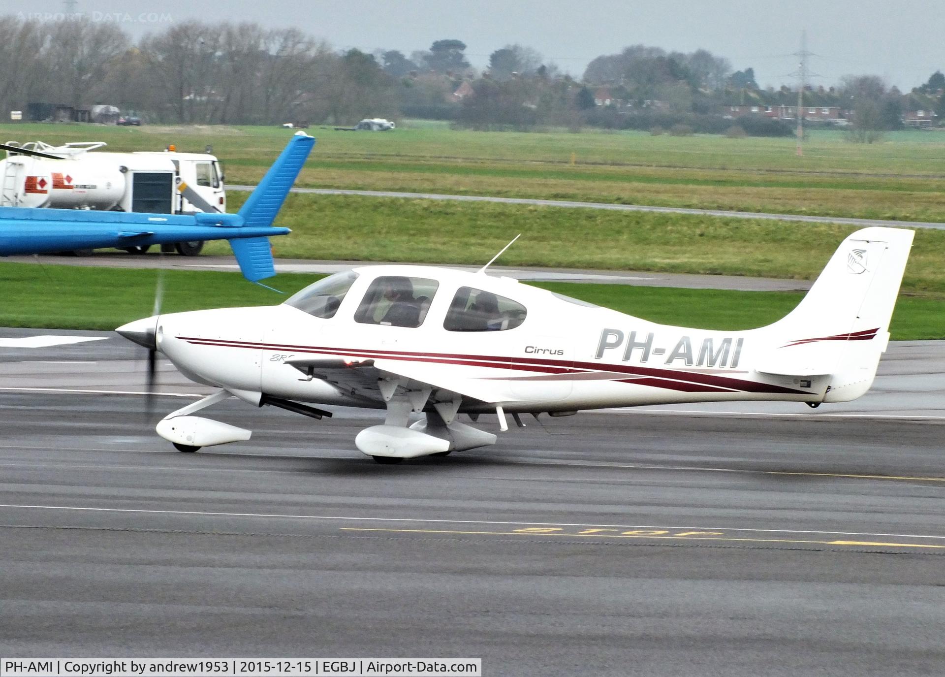 PH-AMI, 2009 Cirrus SR20 C/N 1341, PH-AMI at Gloucestershire Airport.