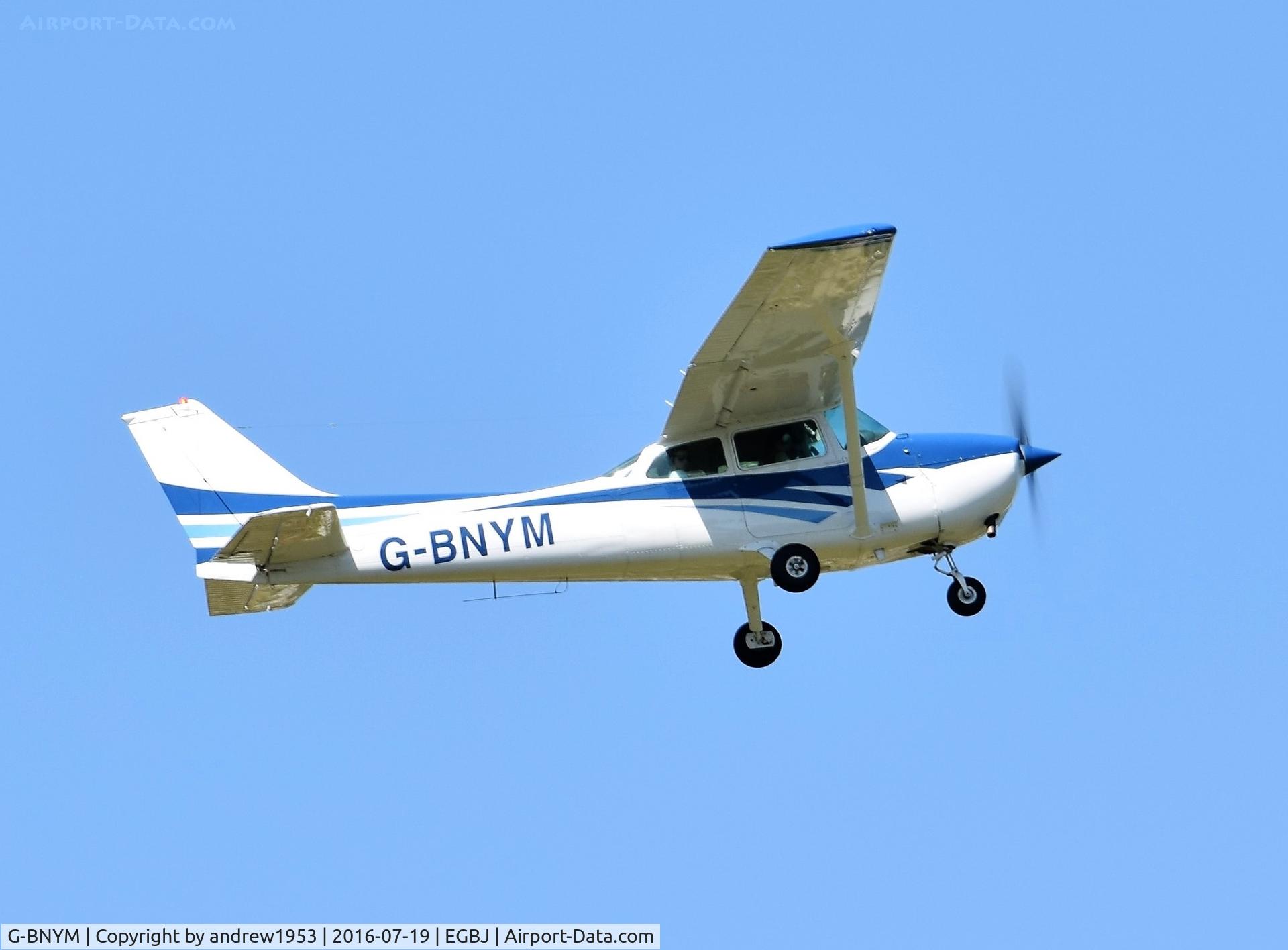 G-BNYM, 1980 Cessna 172N C/N 172-73854, G-BNYM at Gloucestershire Airport.