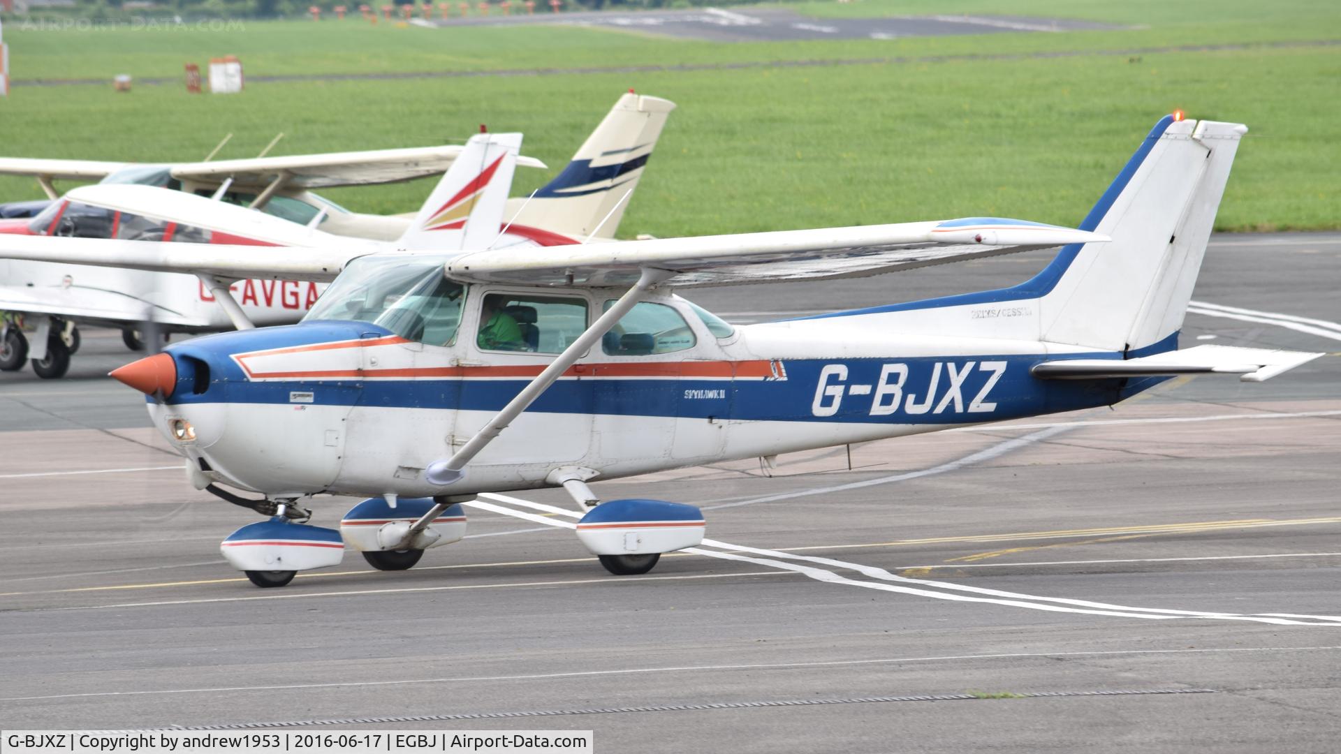 G-BJXZ, 1980 Cessna 172N Skyhawk II C/N 172-73039, G-BJXZ at Gloucestershire Airport.