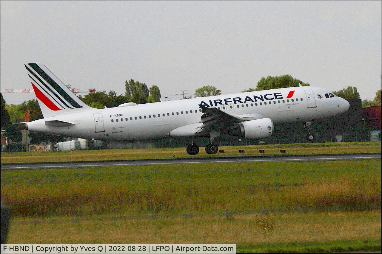 F-HBND, 2011 Airbus A320-214 C/N 4604, Airbus A320-214, Landing rwy 06, Paris Orly airport (LFPO-ORY)
