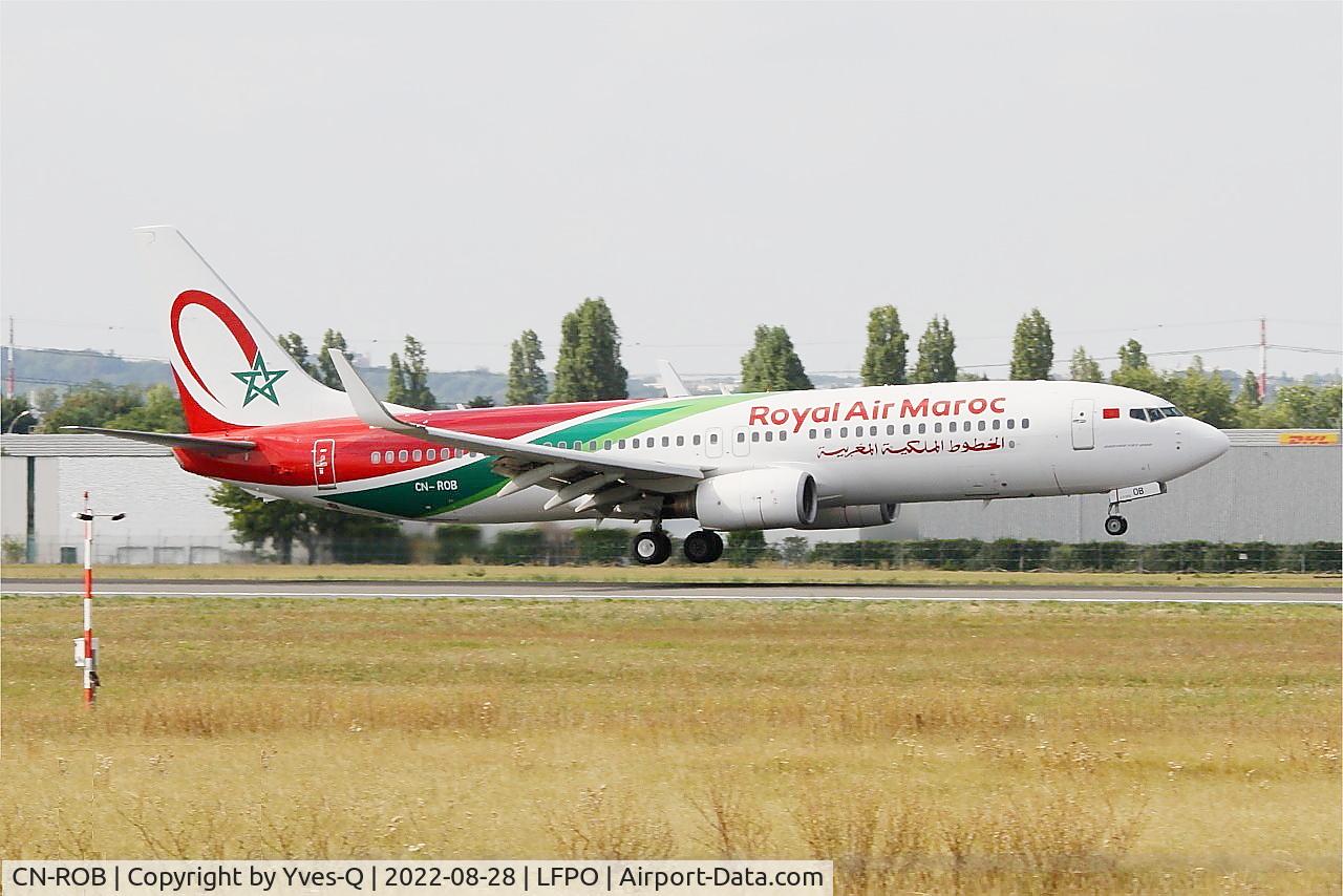CN-ROB, 2005 Boeing 737-8B6 C/N 33060, Boeing 737-8B6, Landing rwy 06, Paris Orly airport (LFPO-ORY)