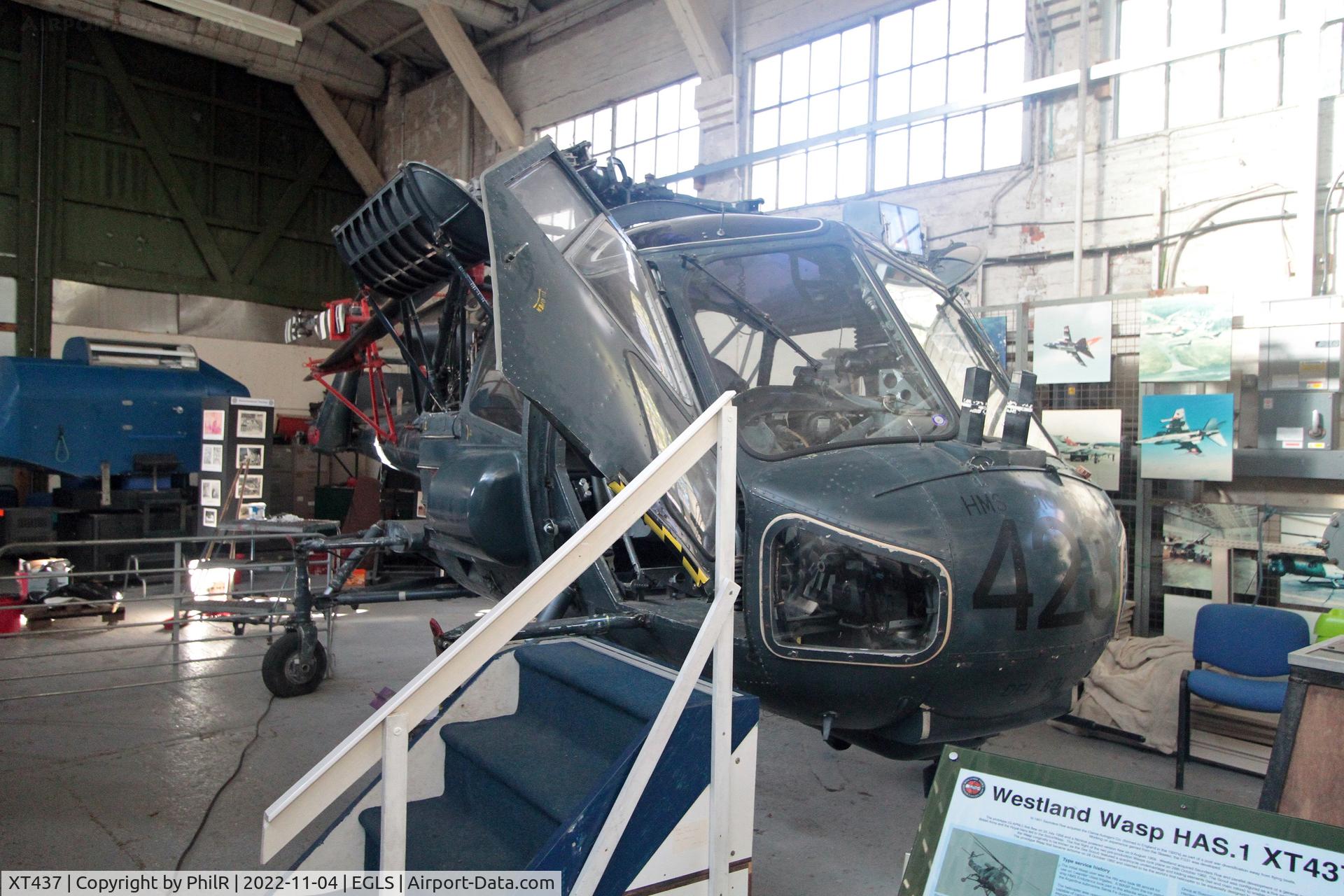 XT437, 1965 Westland Wasp HAS.1 C/N F9607, XT437 (A2721, A2641) 1965 Westland Wasp HAS1 BDAC Old Sarum