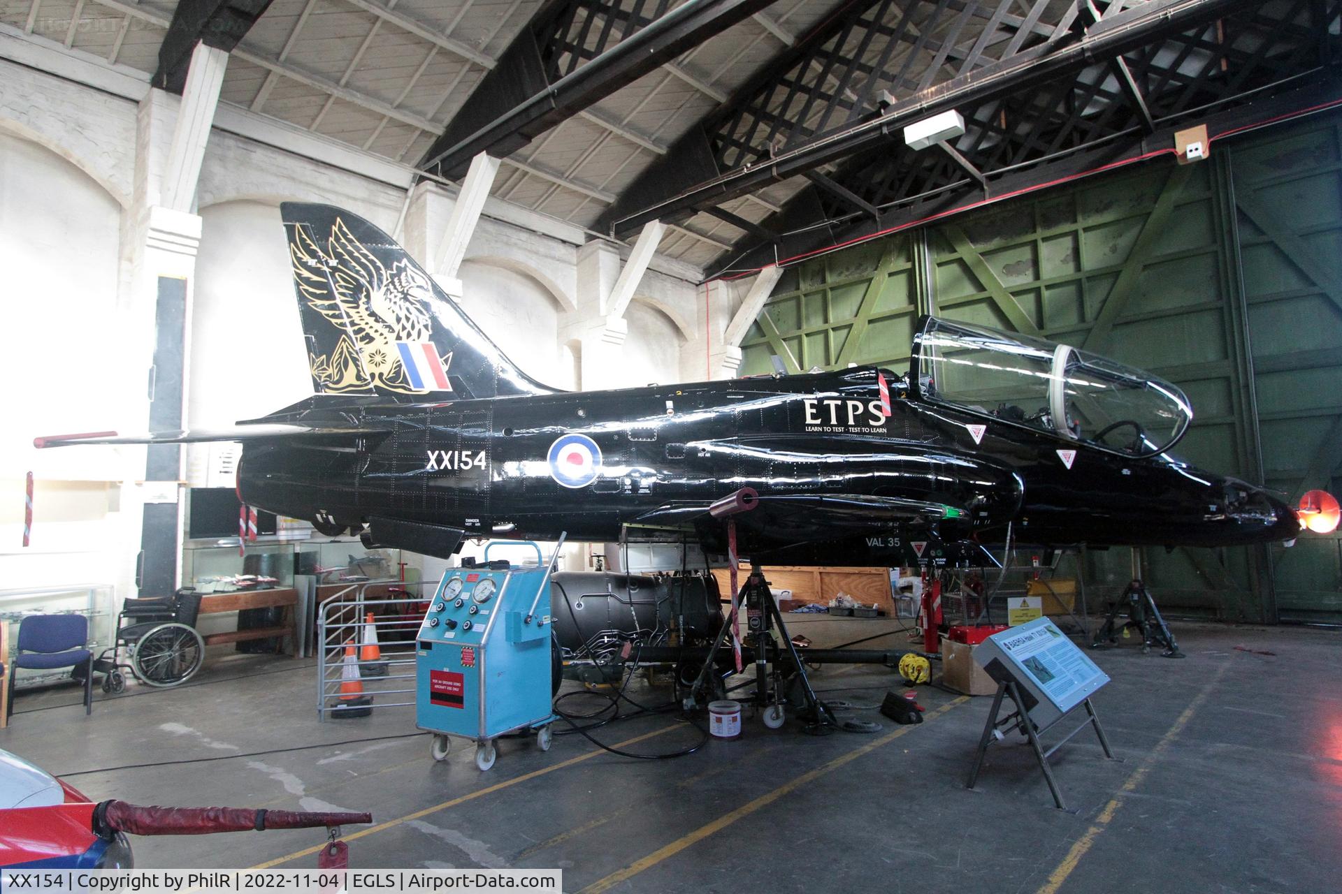XX154, 1974 Hawker Siddeley Hawk T.1 C/N 001/312001, XX154 1974 BAe Hawk T1 prototype BDAC Old Sarum