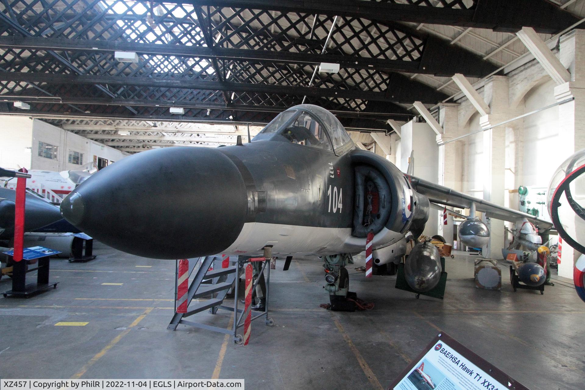 XZ457, 1979 British Aerospace Sea Harrier FRS.1 C/N 41H-912011, XZ457 1979 BAe Sea Harrier F-A2 BDAC Old Sarum