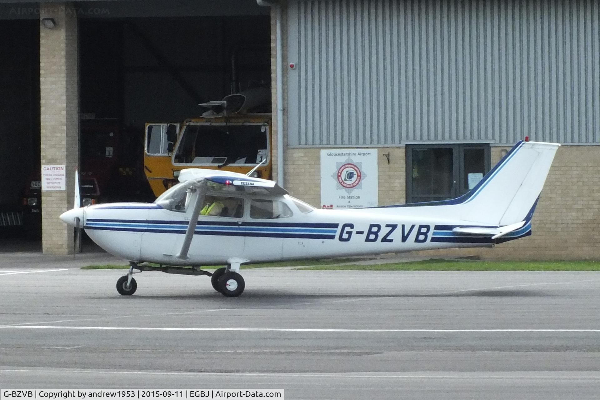 G-BZVB, 1972 Reims FR172H Reims Rocket C/N 0327, G-BZVB at Gloucestershire Airport.