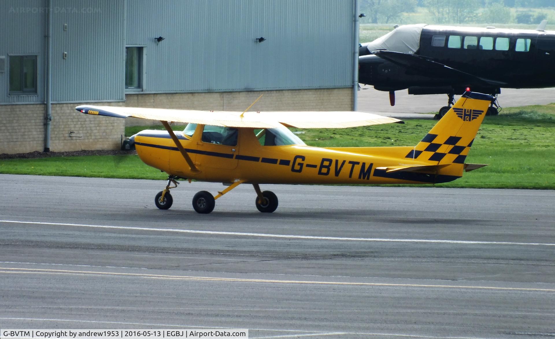 G-BVTM, 1981 Reims Cessna F152 C/N 1827, G-BVTM at Gloucestershire Airport.